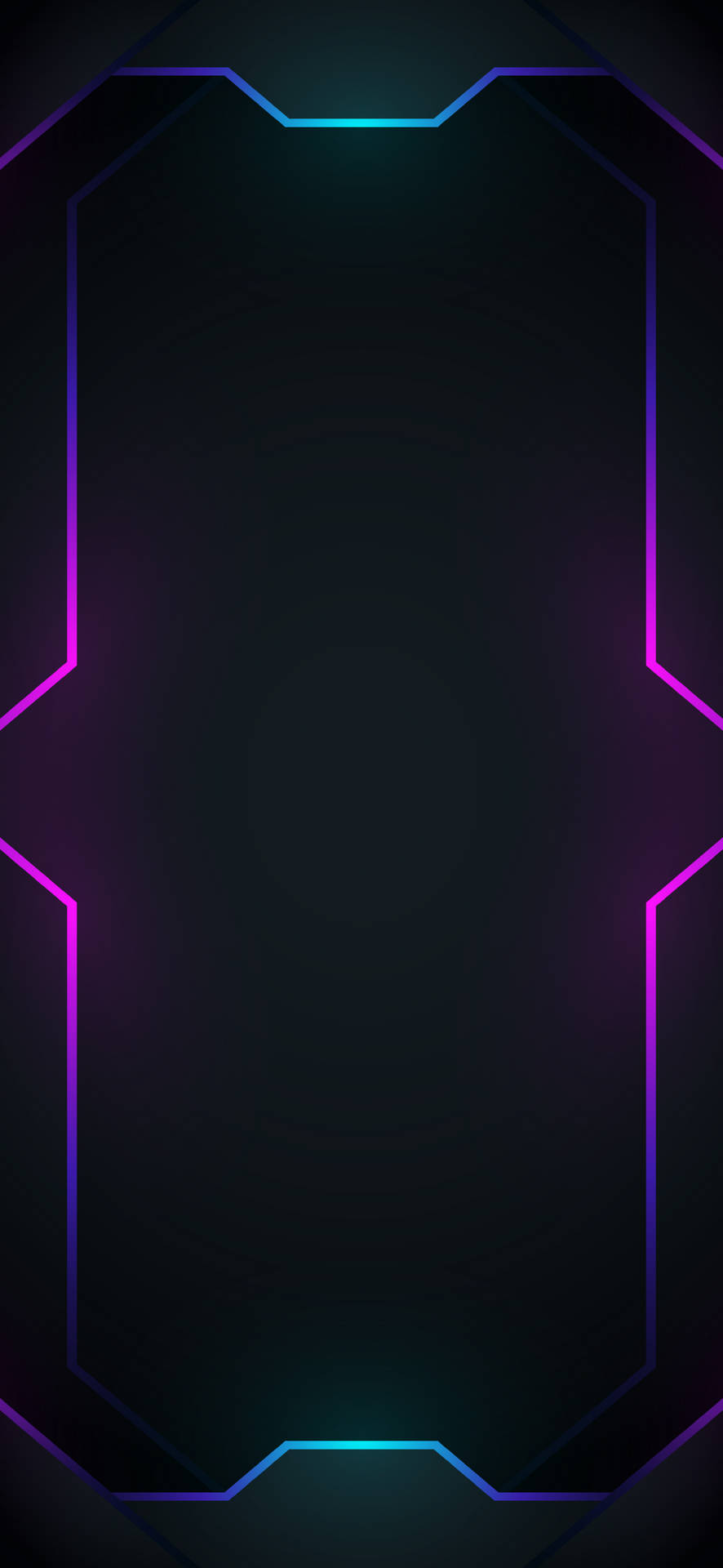 Download 4k Neon iPhone Geometric Lights Wallpaper