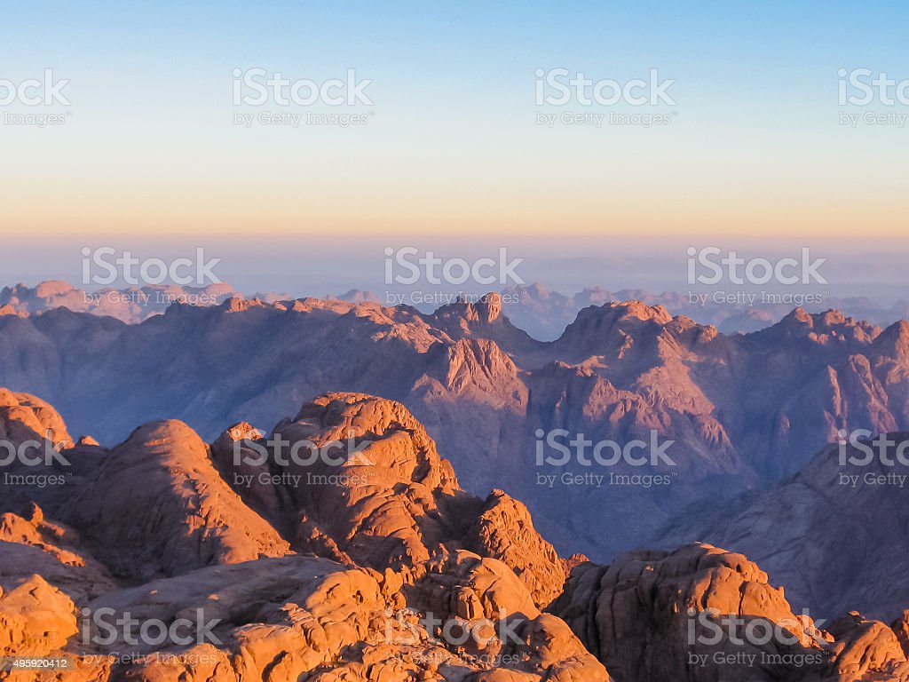 Mount Sinai At Sunrise Image Now Sinai, Sinai, Bedouin