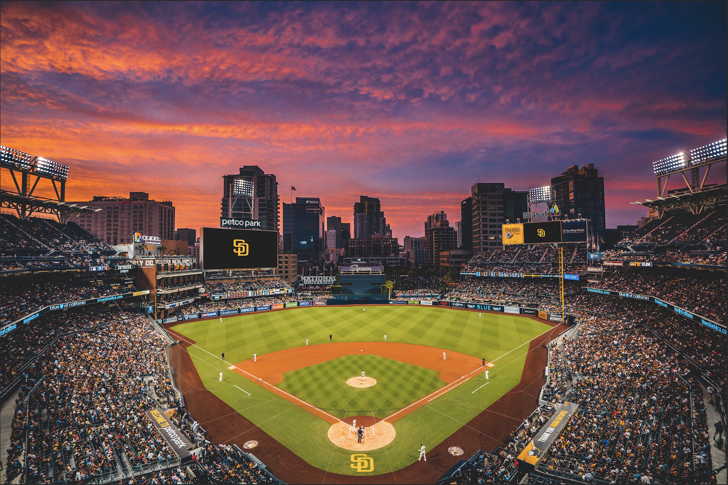 Petco Park Baseball Stadium Ultra HD Desktop Background Wallpaper for 4K  UHD TV : Widescreen & UltraWide Desktop & Laptop : Tablet : Smartphone