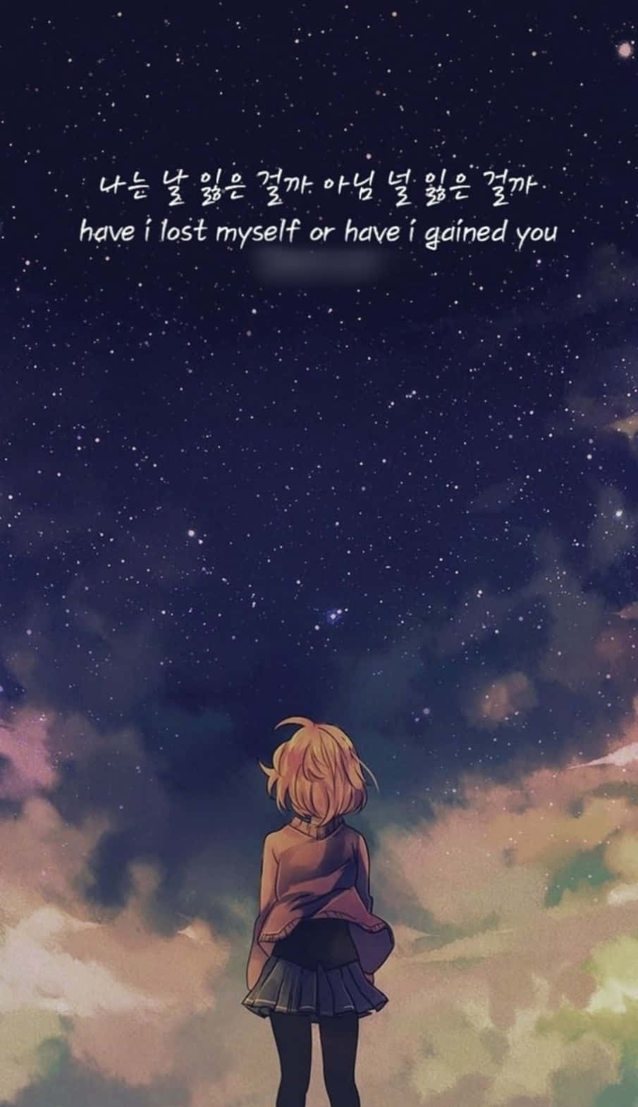 Uniform Sad Aesthetic Anime Wallpaper