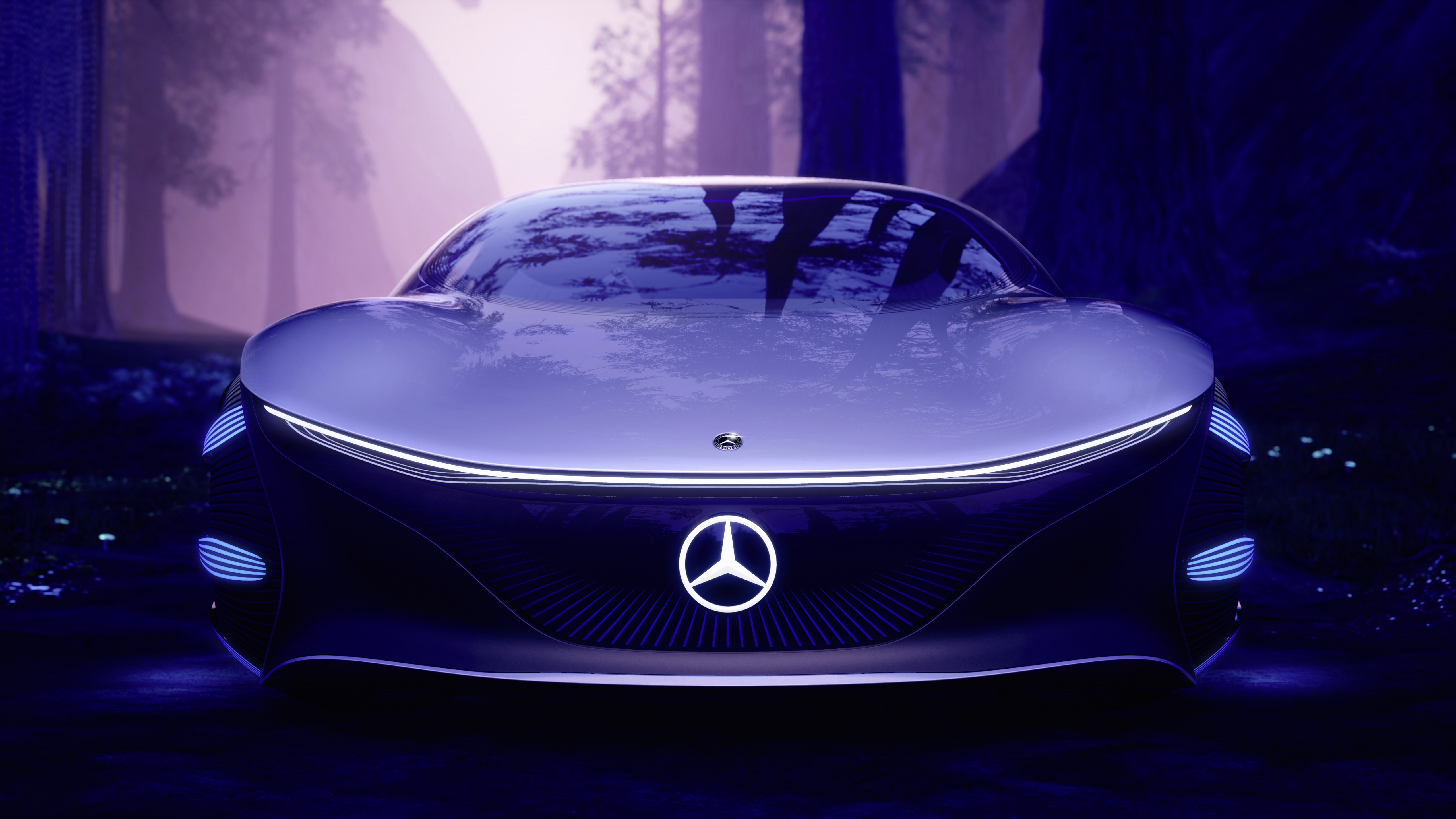 Mercedes Benz VISION AVTR Wallpaper 4K, Electric Cars, Cars