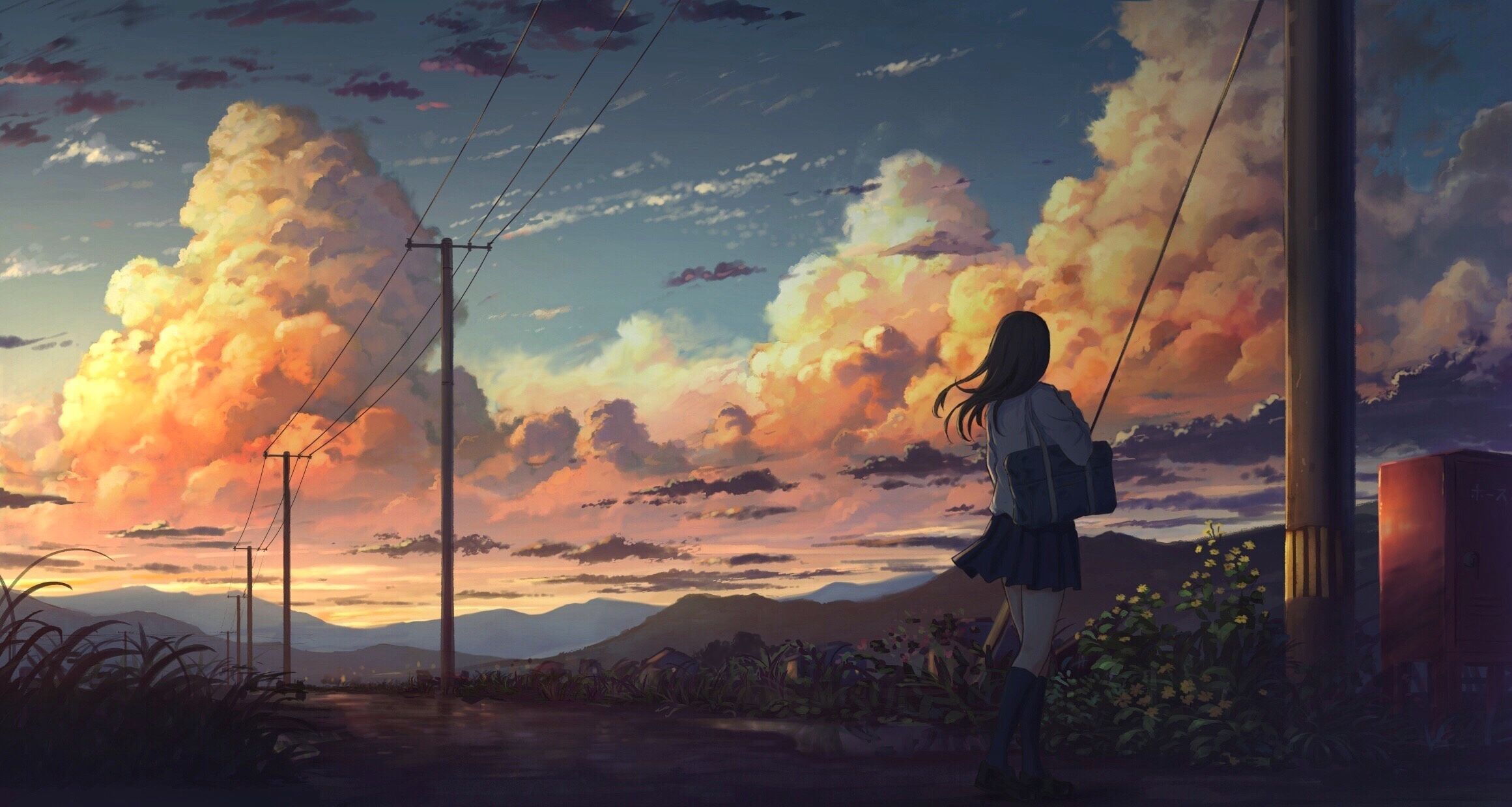 Artist Combines Photorealistic and Anime Style Drawings in Beautifully  Nostalgic Illustrations | Anime scenery, Scenery wallpaper, Anime scenery  wallpaper