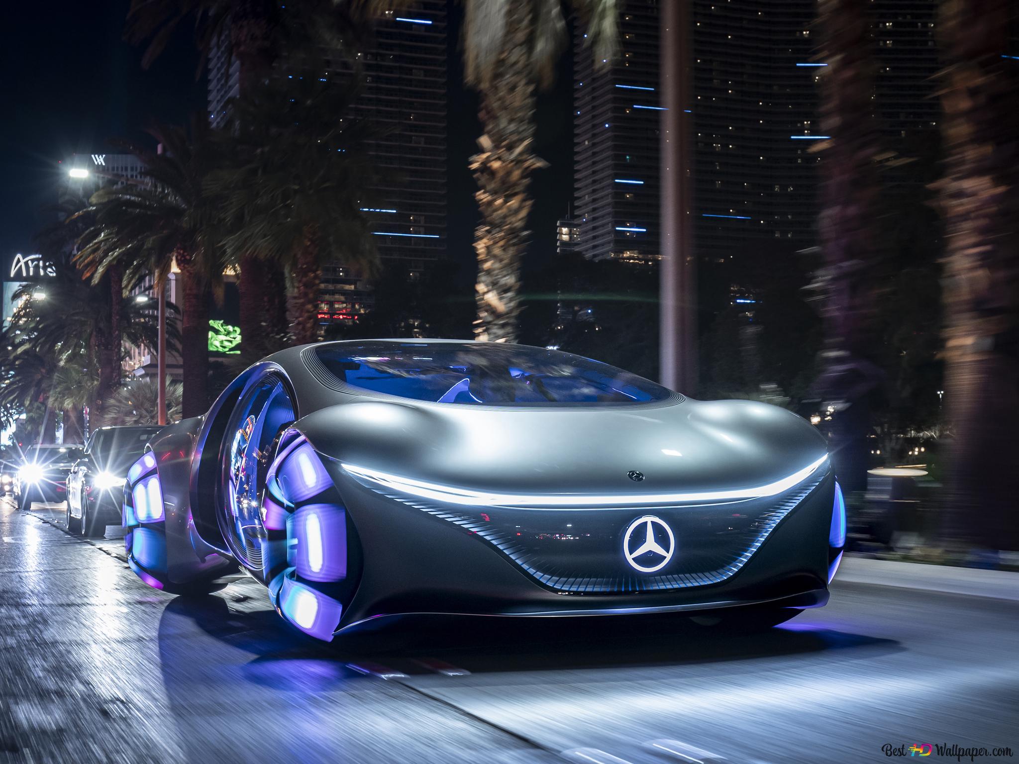 Mercedes Benz Vision AVTR (Wild Avatar Car) 4K Wallpaper Download