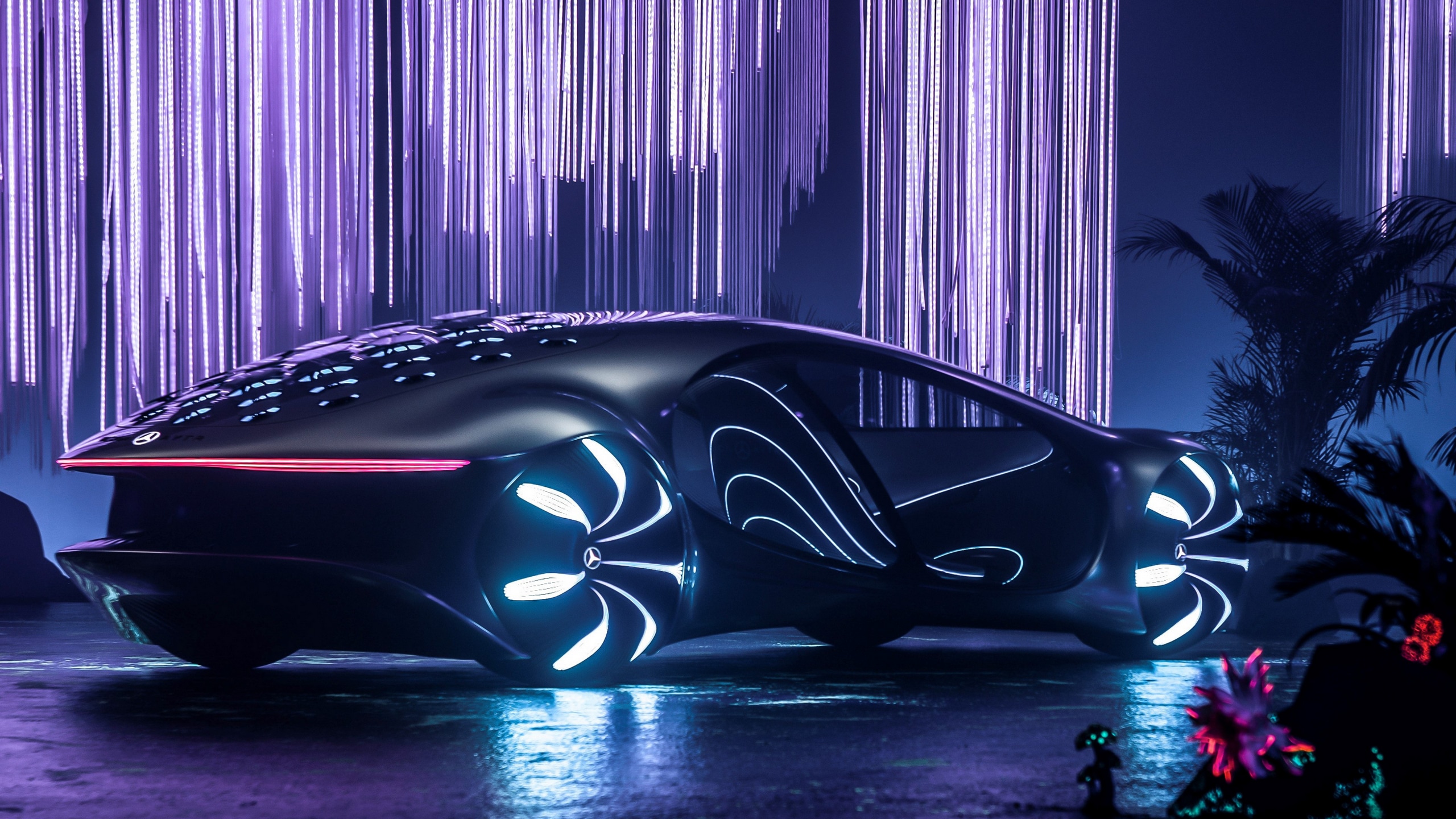 Wallpaper / Mercedes Benz VISION AVTR, CES Electric Cars, 4K Free Download