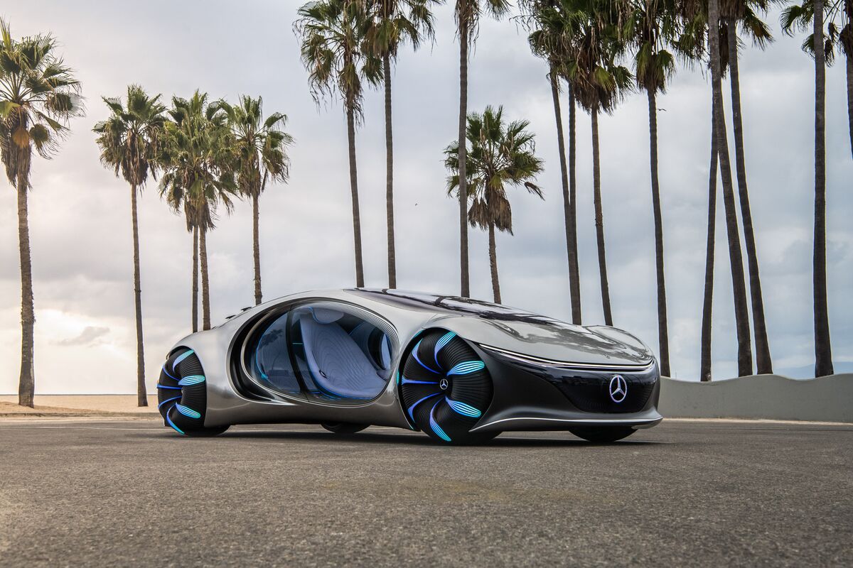 Avatar Review Ride: Test Driving the Wild Vision AVTR Concept Car from Mercedes