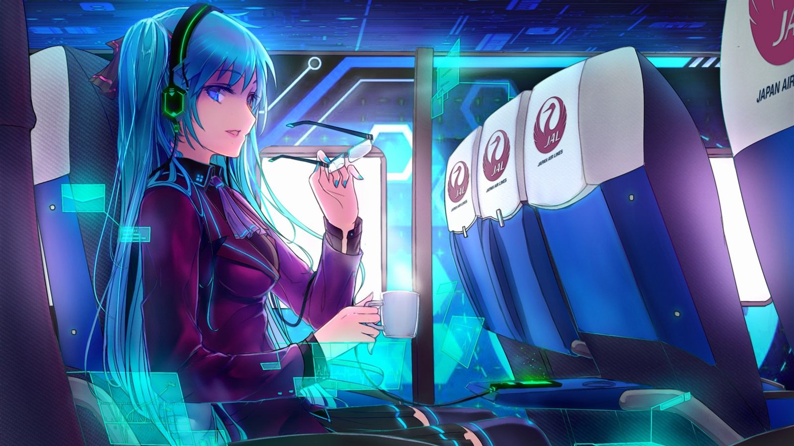 Technology Anime Wallpaper Free Technology Anime Background