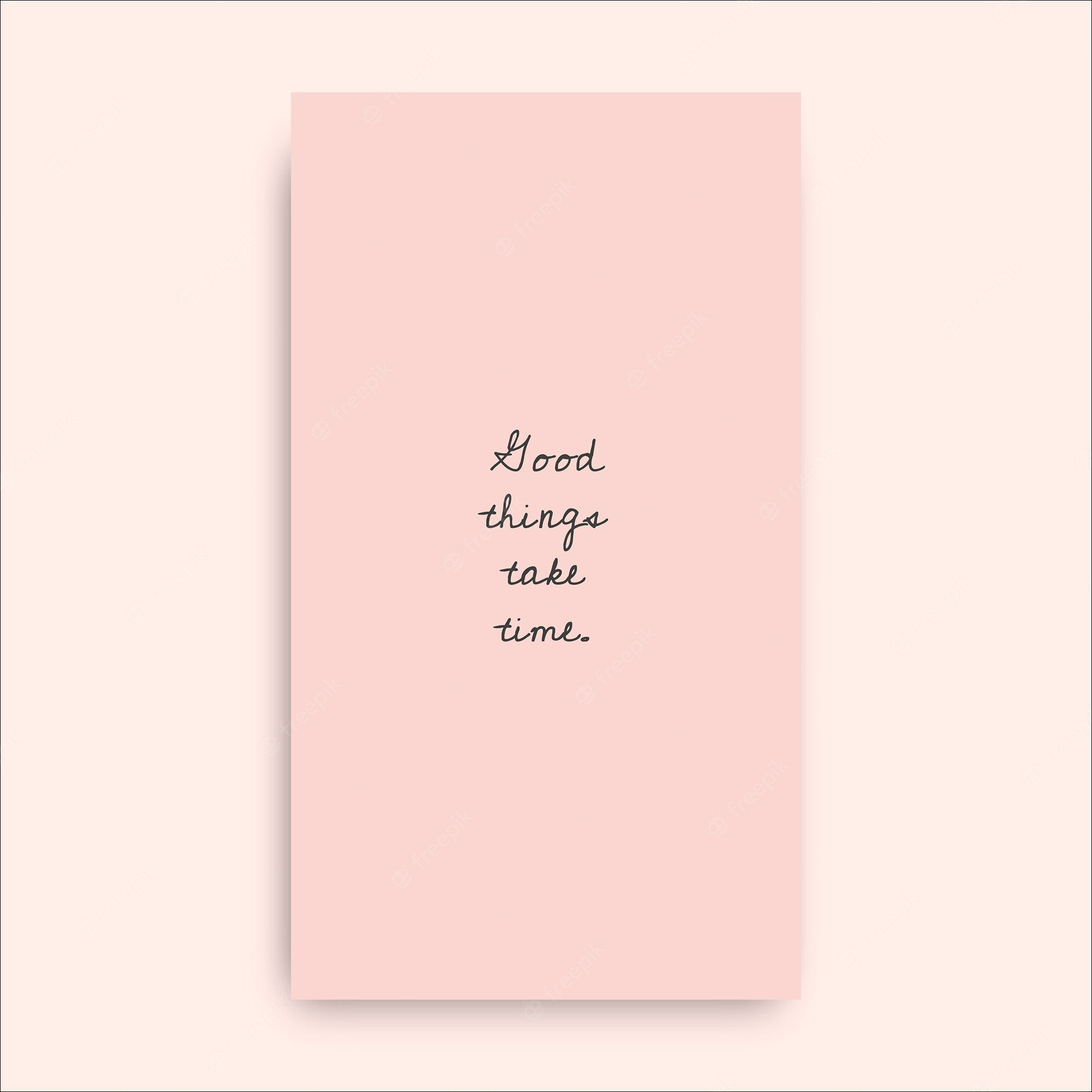 Free Vector. Simple pink aesthetic mobile wallpaper