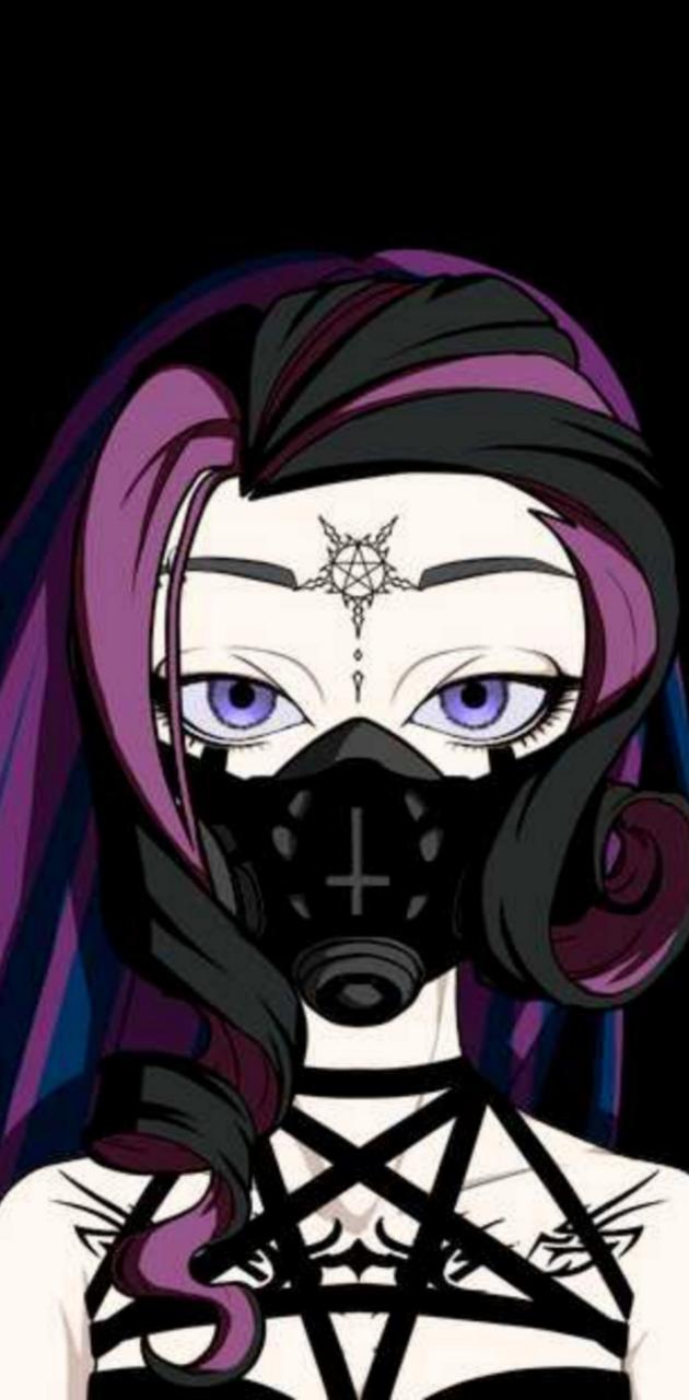 Anime Goth Girl wallpaper