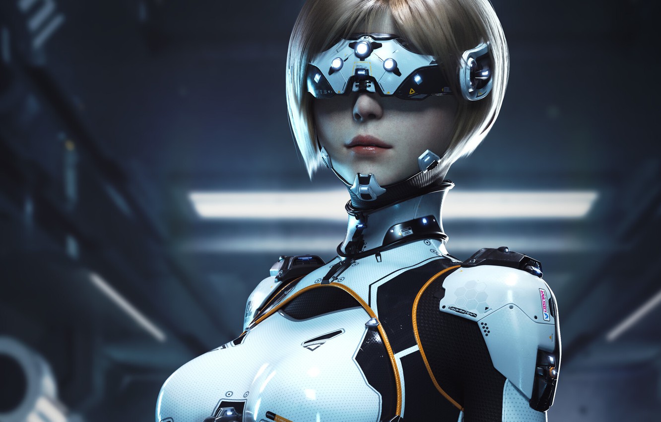 Wallpaper Girl, Fiction, Costume, Sci Fi Image For Desktop, Section фантастика