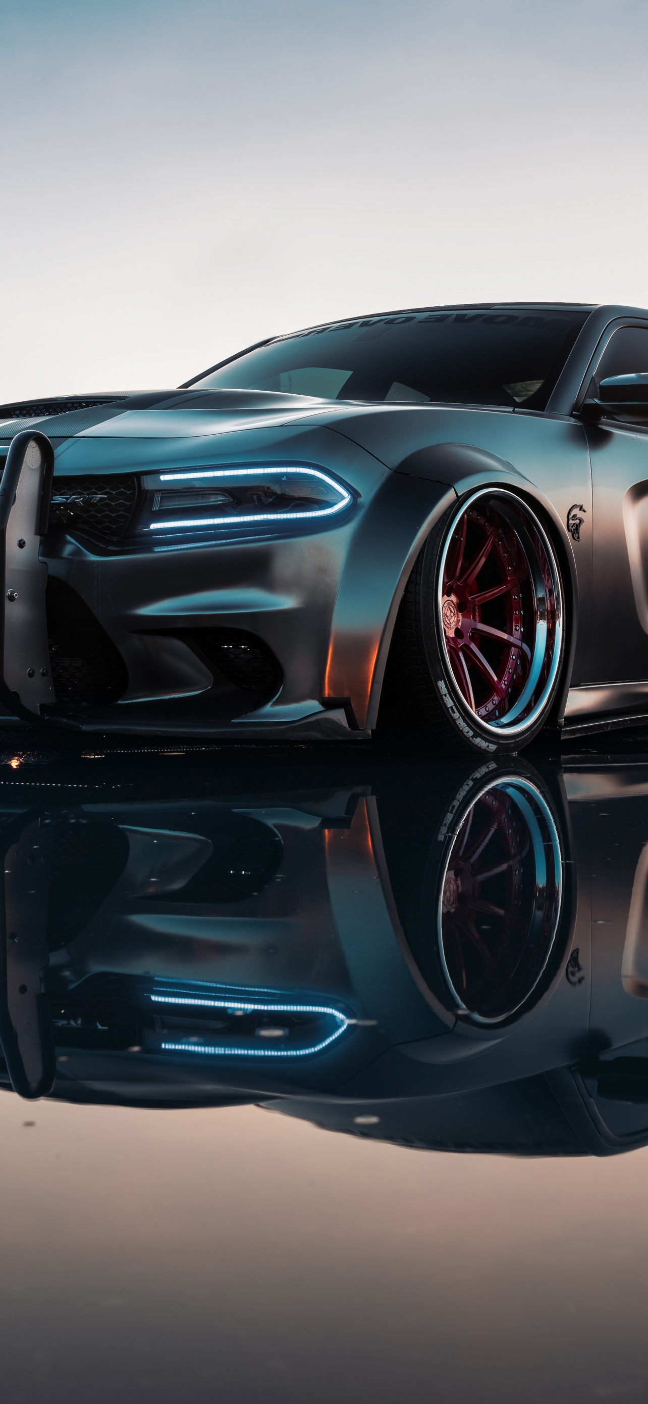 Dodge Charger Hellcat Wallpaper 4K, Performance Sedan, 5K, Cars
