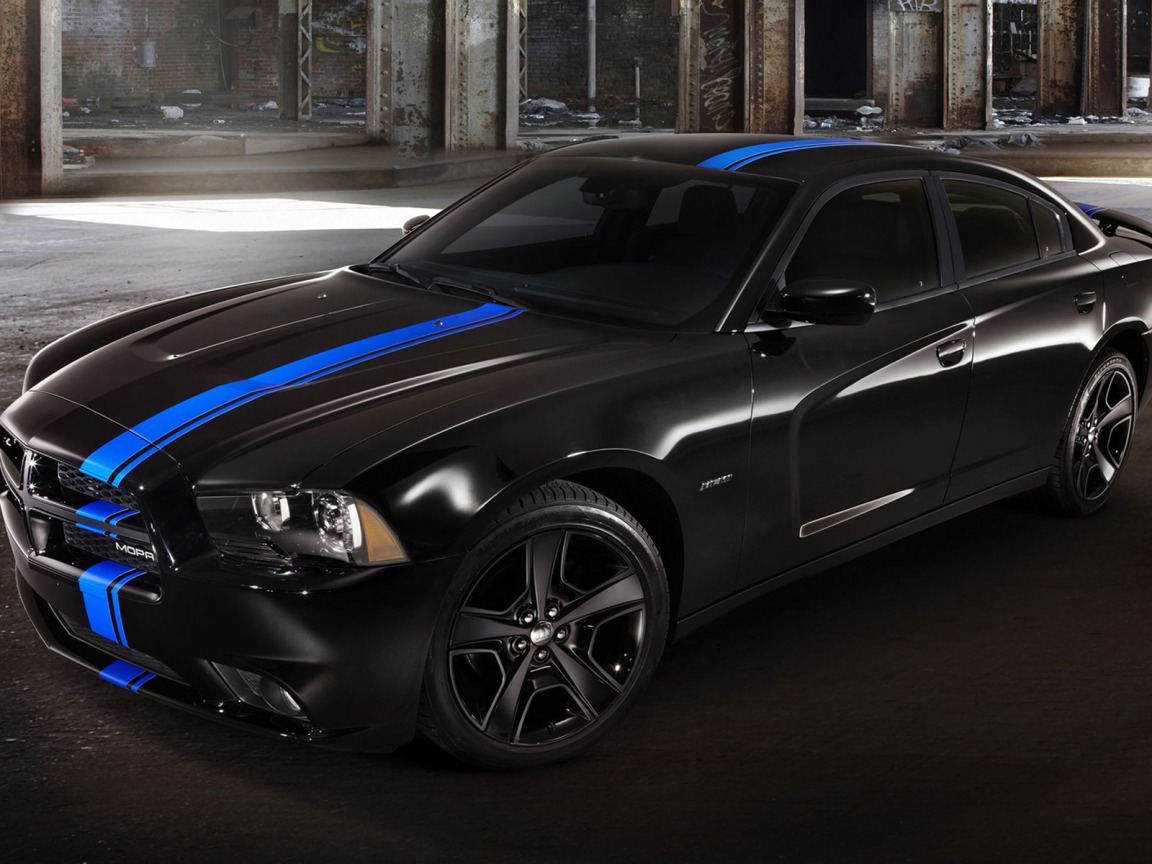 Black Dodge Charger Wallpaper