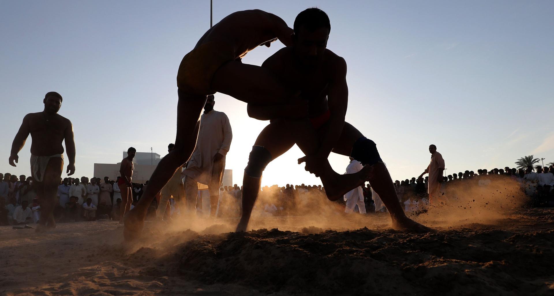 Kushti, wrestling, India Stock Photo - Alamy