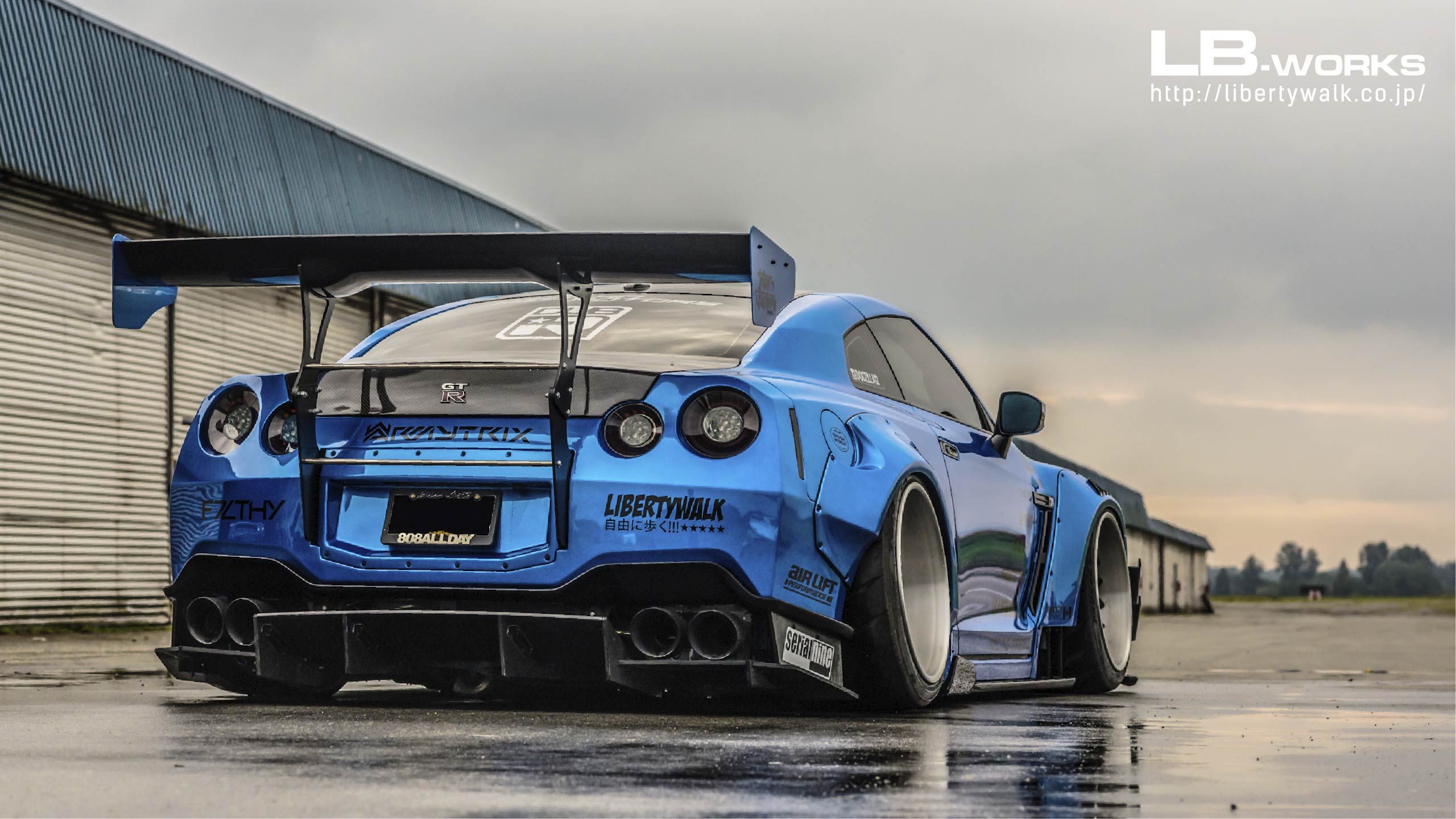 Liberty Walk R34 Skyline Background Image and Wallpaper