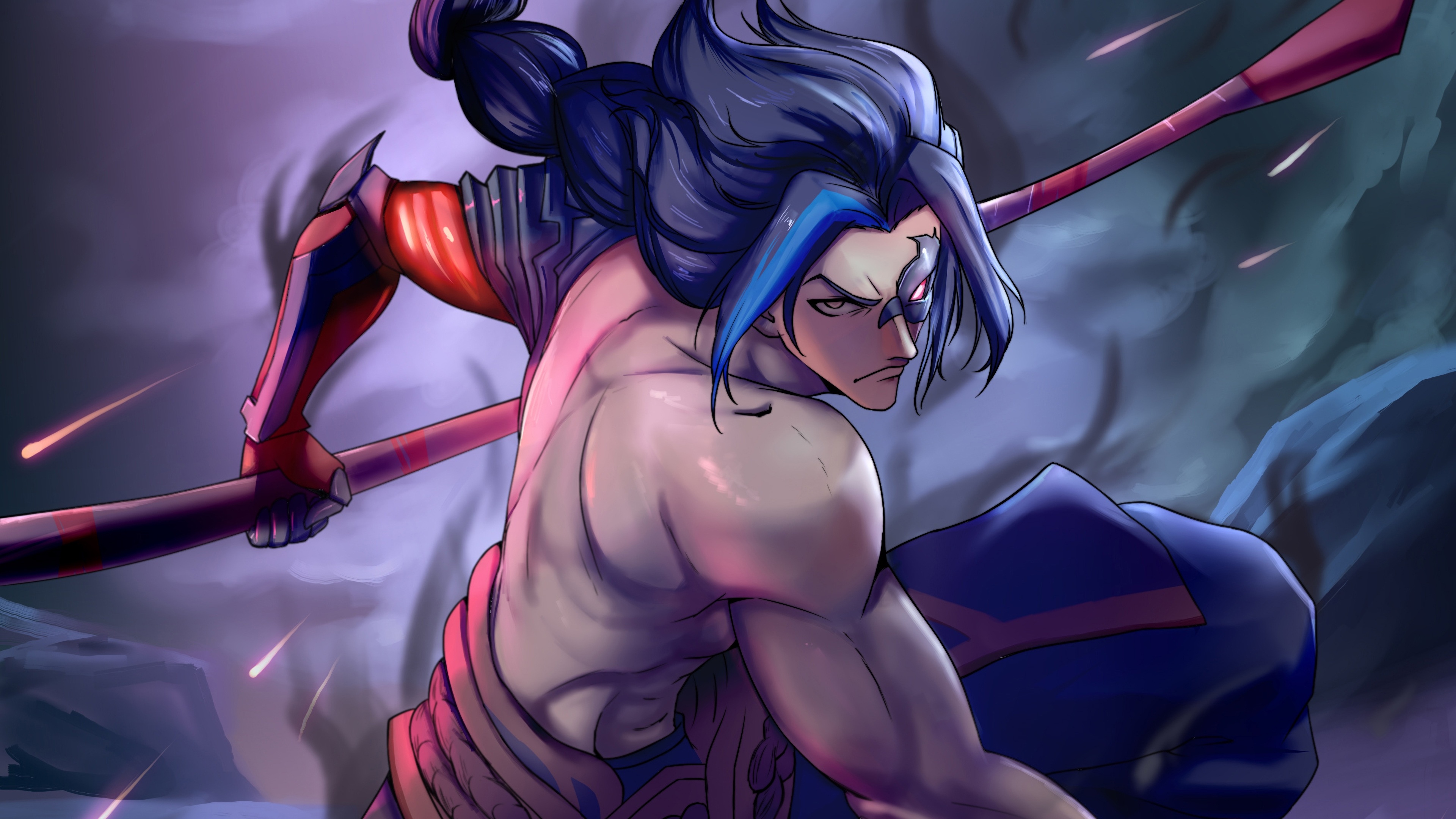 Wallpaper 4k Kayn LoL League of Legends lol Wallpaper