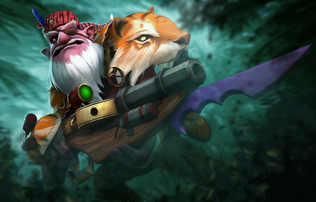 Wallpaper weapons, art, skin, Dota Sniper, Sharpe To Kardel, Luches, The Great Jaeger image for desktop, section игры