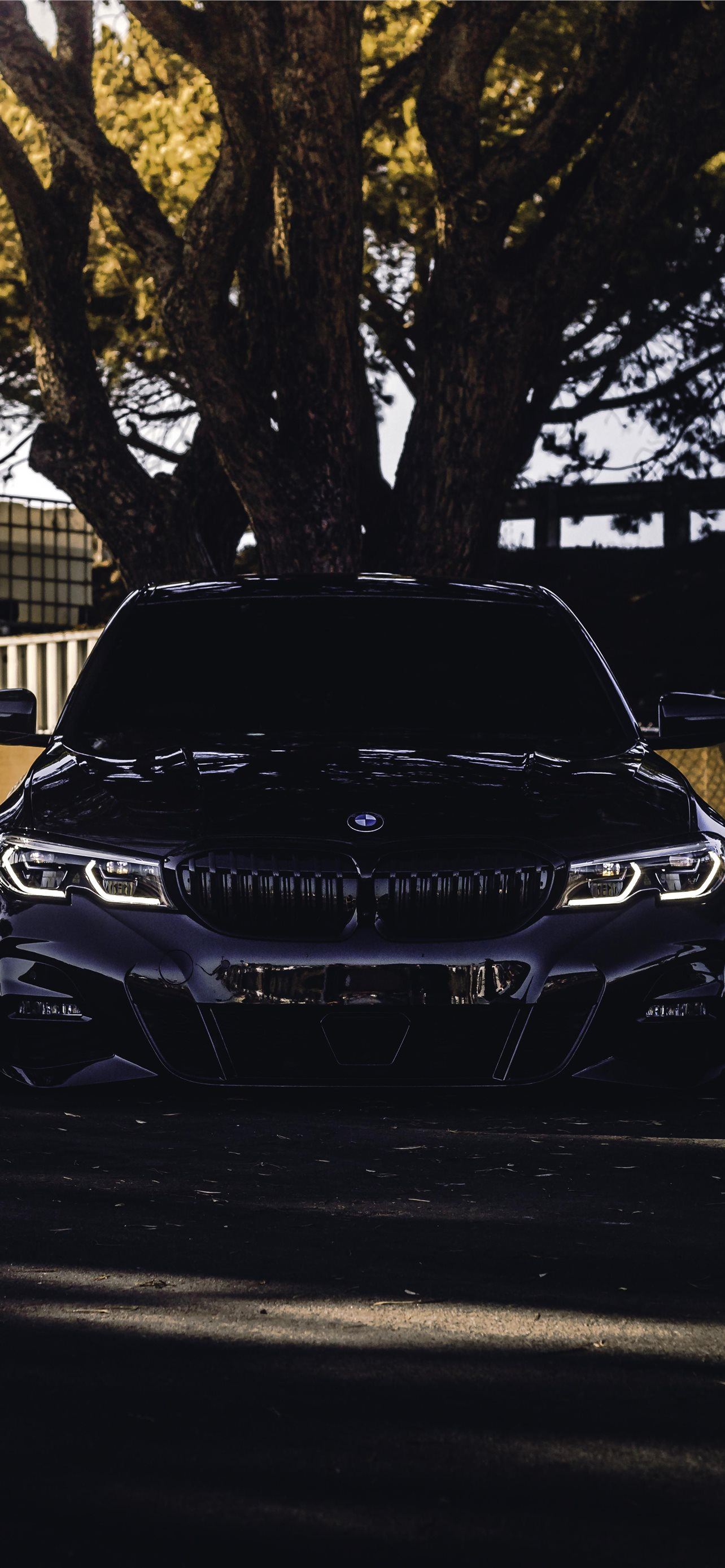 black bmw iPhone Wallpaper Free Download