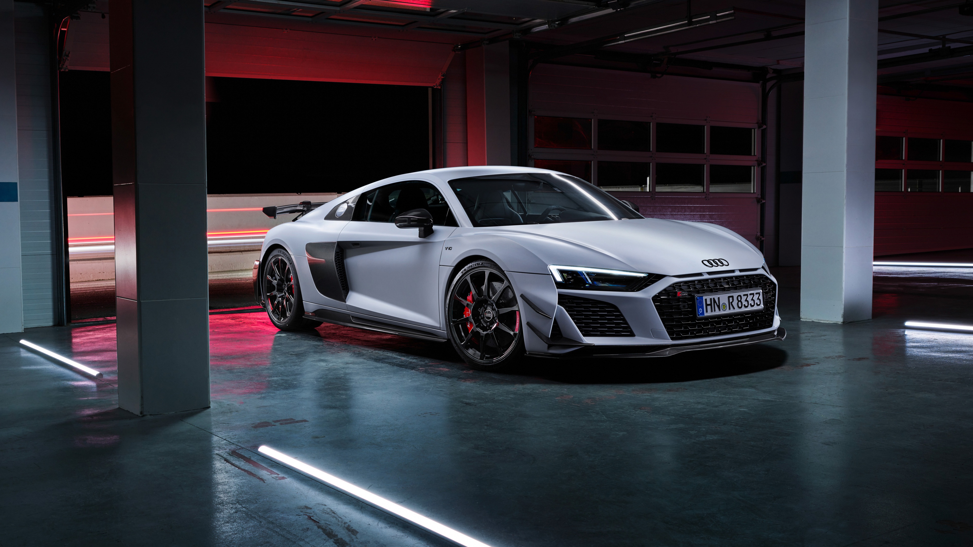 Audi R8 Coupé V10 GT RWD Wallpaper 4K, Cars