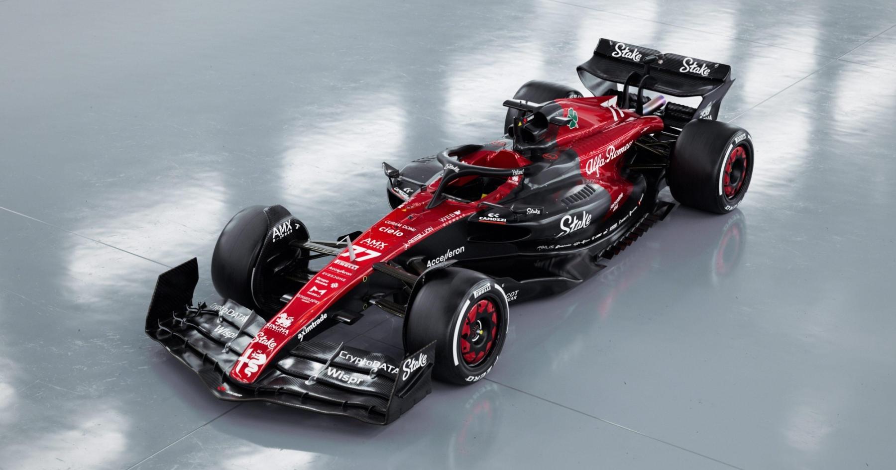 Alfa Romeo become first team to launch real 2023 F1 car