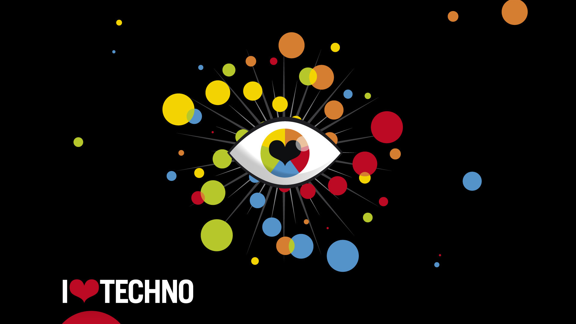 techno HD wallpaper, background