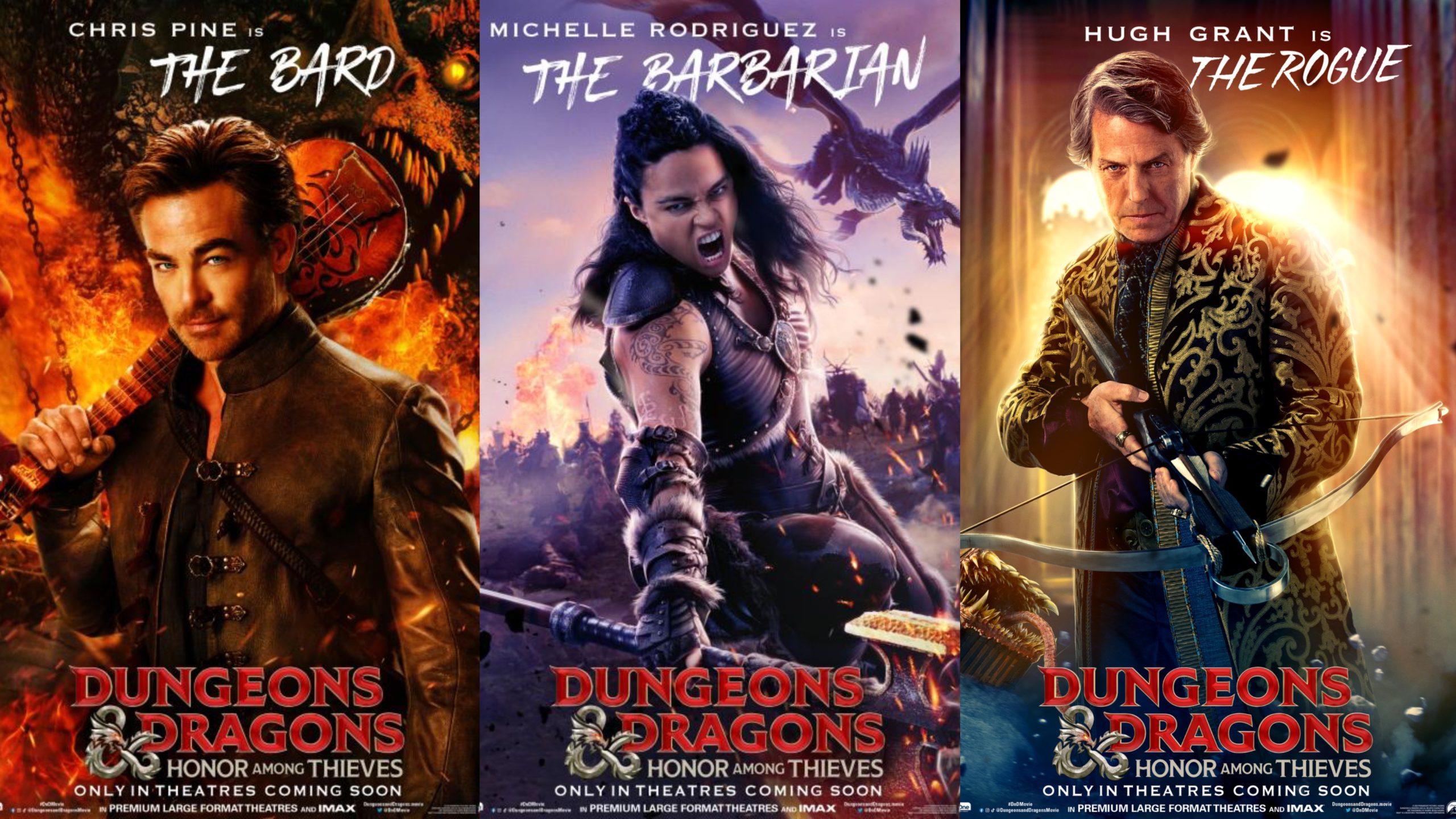 See The New International and Character Posters For Dungeons & Dragons: Honor Among Thieves, In Theaters on March 2023 #DnDMovie