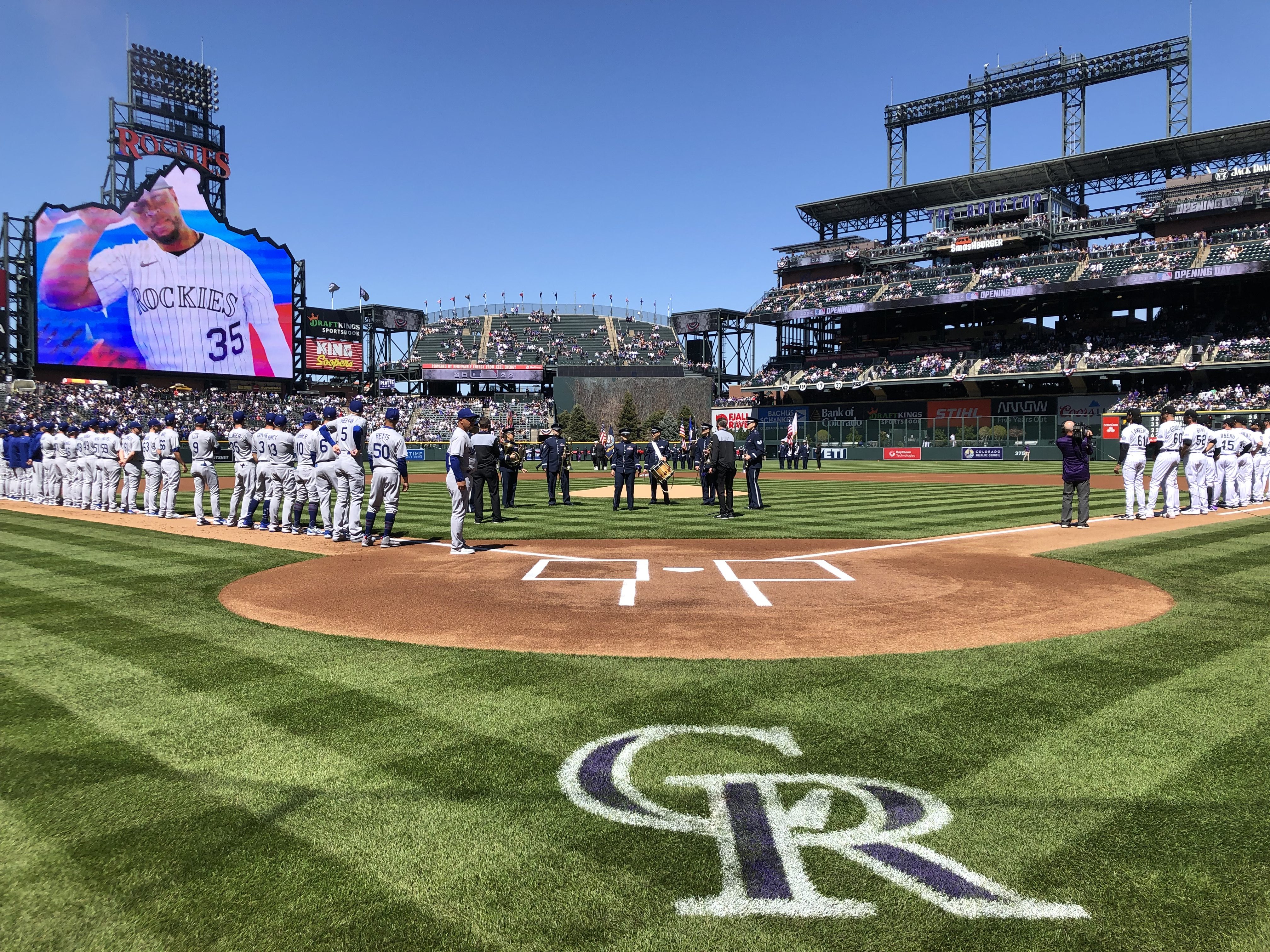 Photos: Dodgers Opening Day 2022 at Coors Field in Colorado