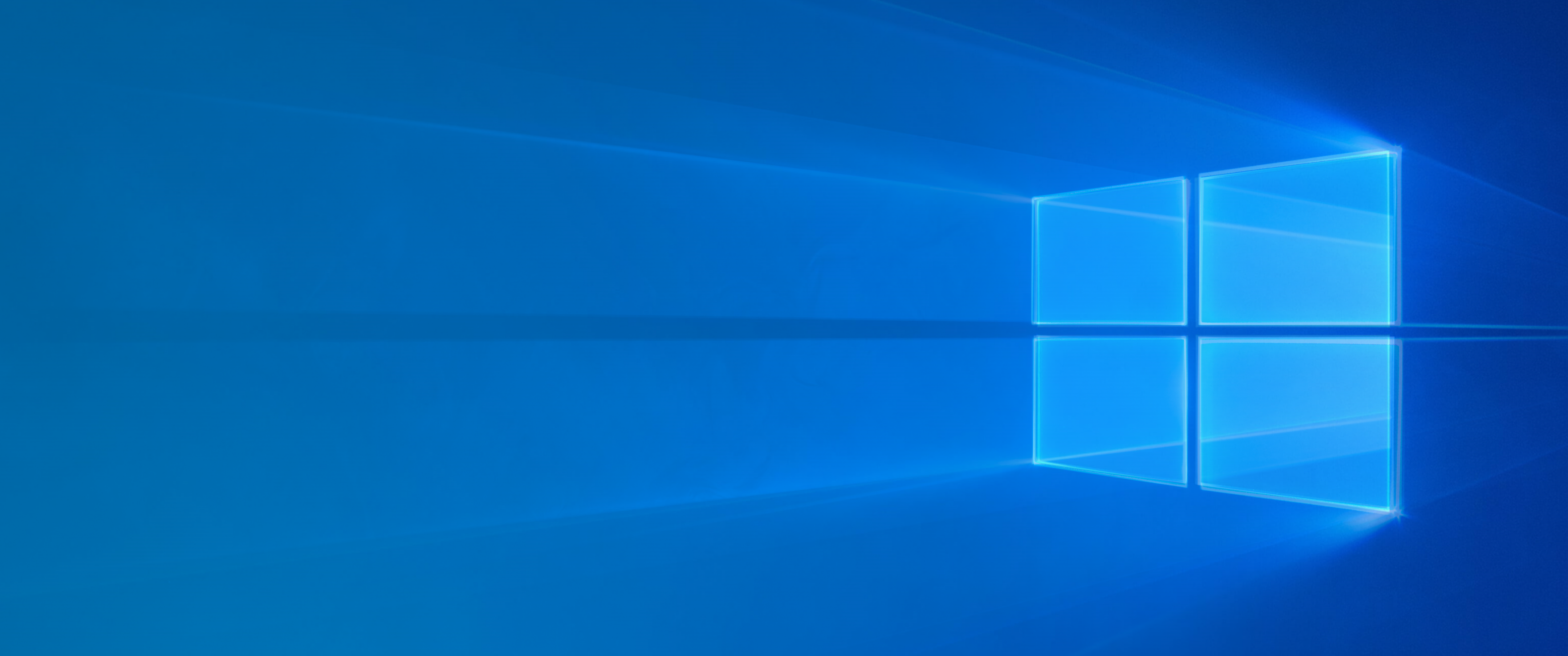 Windows 10 Wallpaper 4K, Windows logo, Glossy, Technology