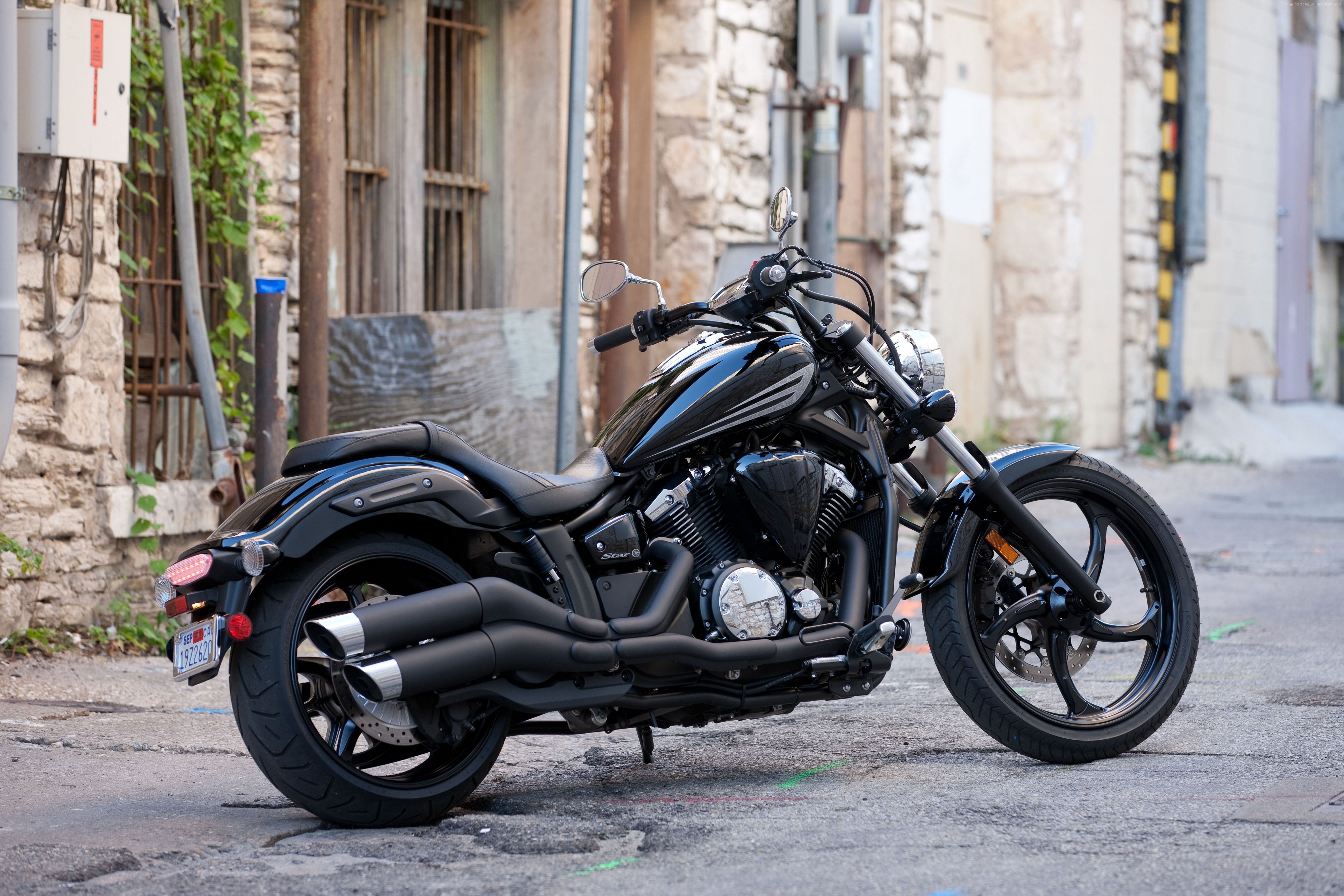 Yamaha Stryker, cruiser, motorcycle, luxury bike, custom, Yamaha, Star Stryker Gallery HD Wallpaper