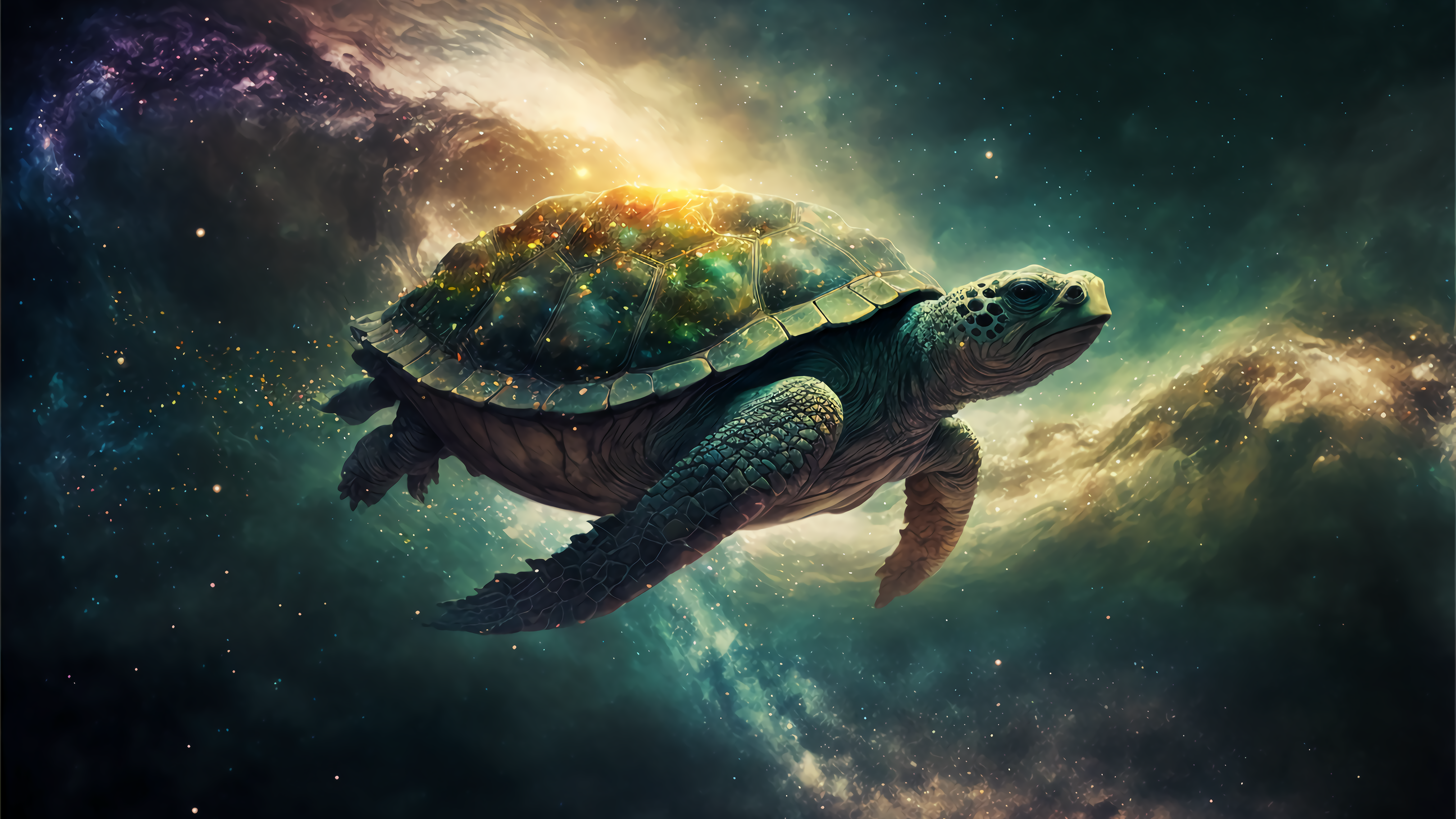 Giant Turtle Wallpaper for PC