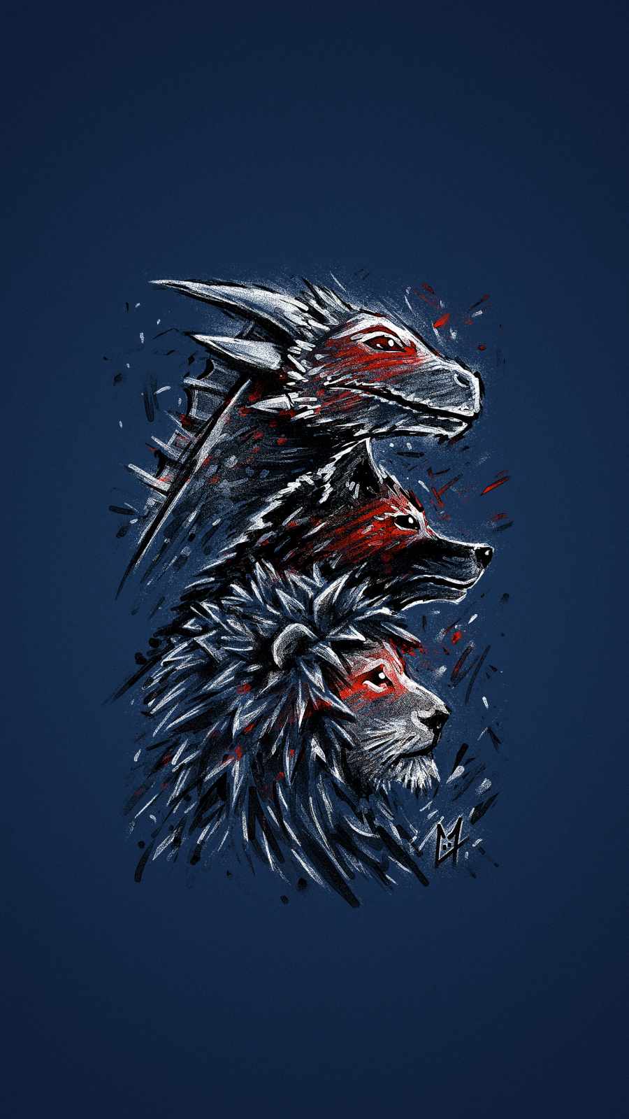 Dragon Wolf Lion IPhone Wallpaper HD Wallpaper, iPhone Wallpaper