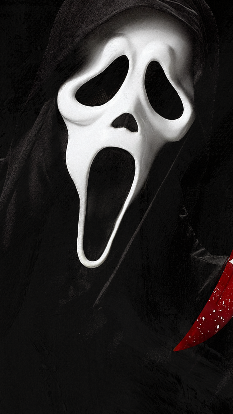 Wallpaper / Movie Scream Phone Wallpaper, Ghostface (Scream), 750x1334 free download