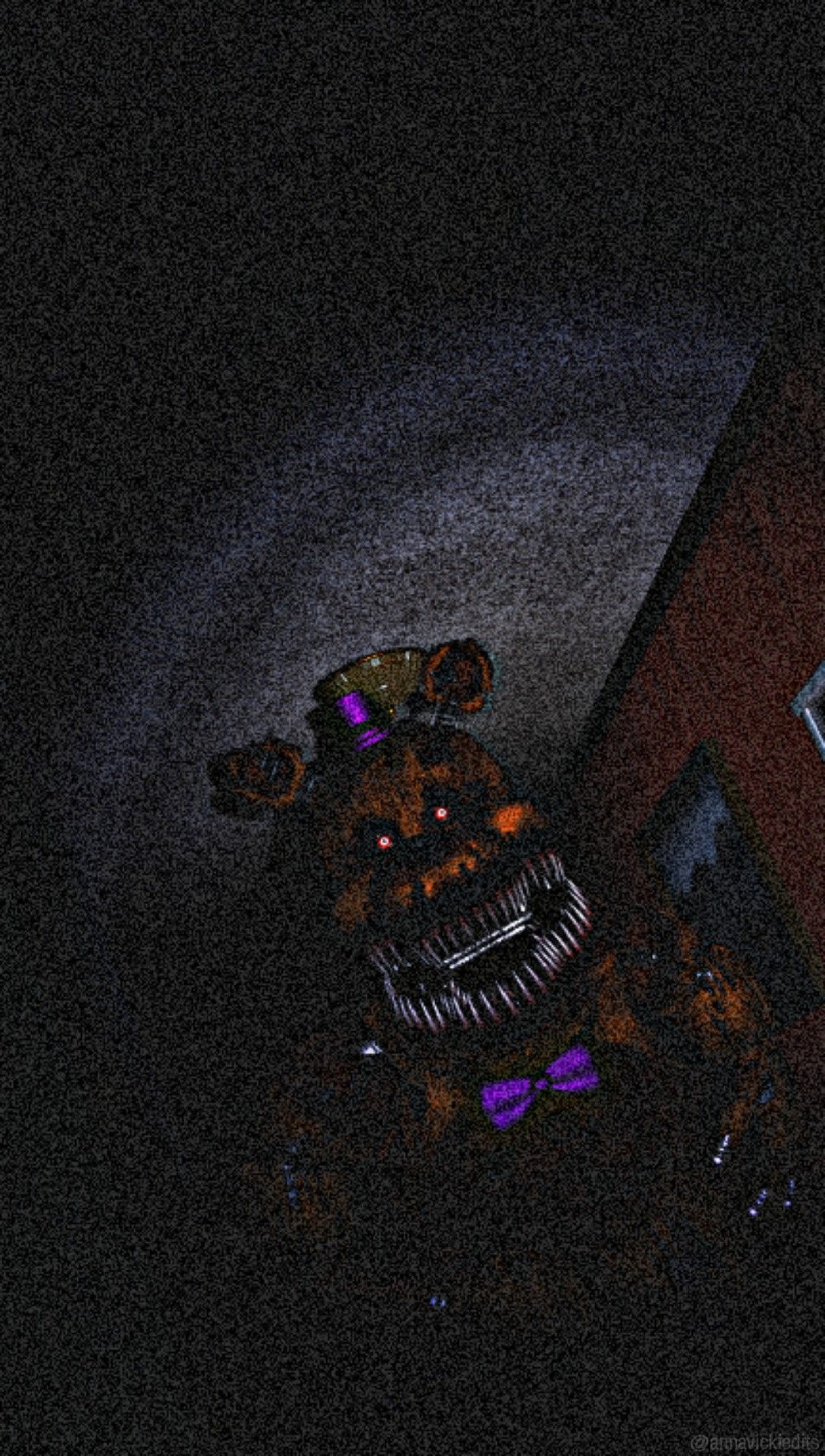 fnaf 4 nightmare freddybear wallpaper. Fnaf, Wallpaper, Instagram photo