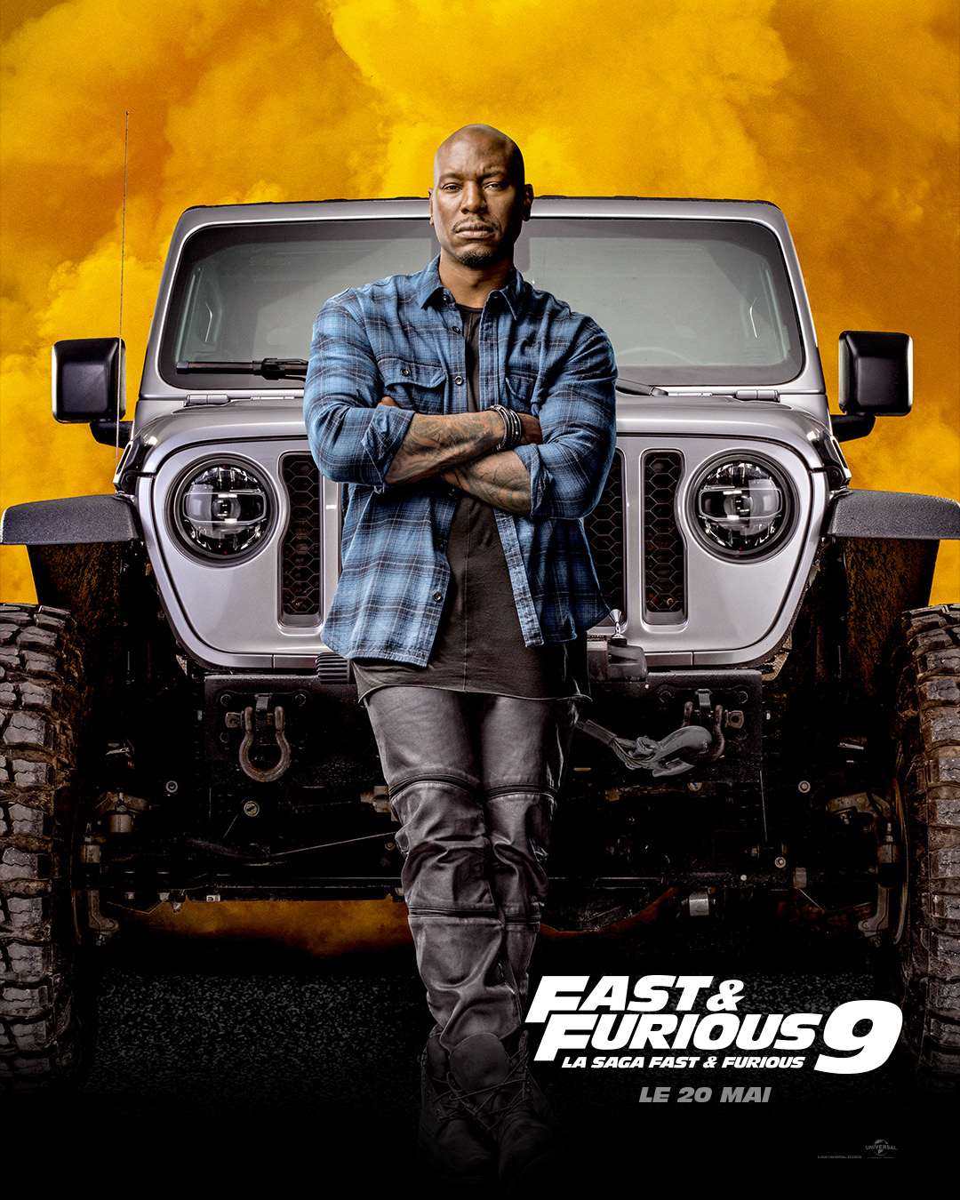 Tyrese Gibson est Roman Pearce (FR) & Furious 9 du film