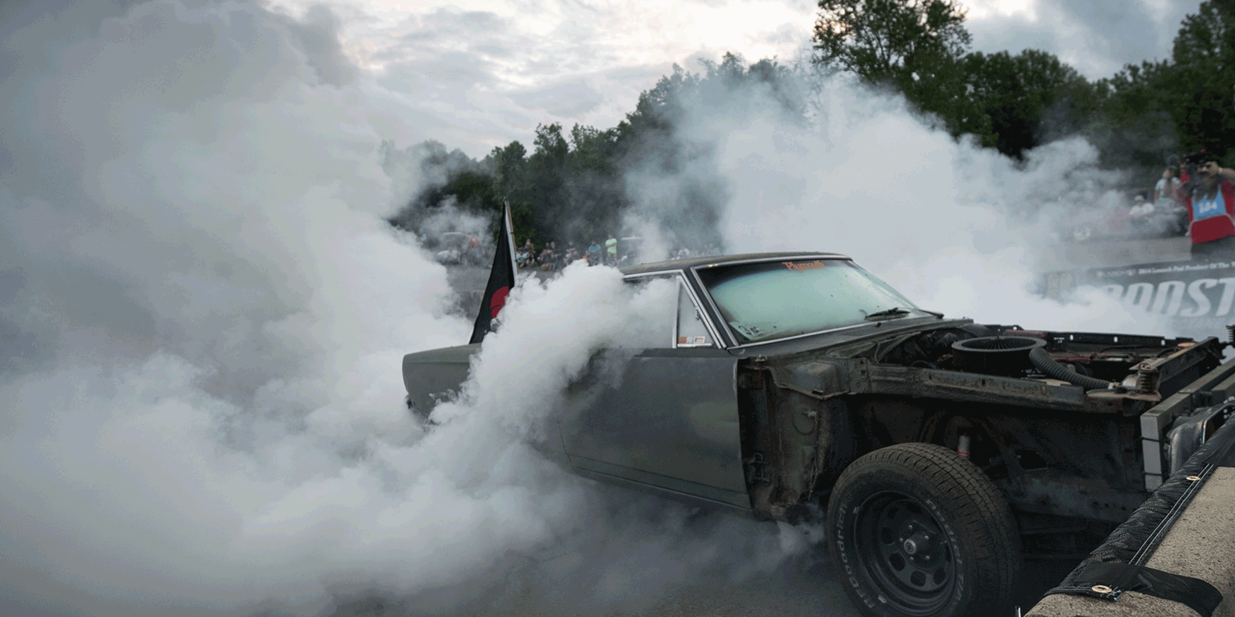XFORCE EXHAUST BURNOUT CONTEST
