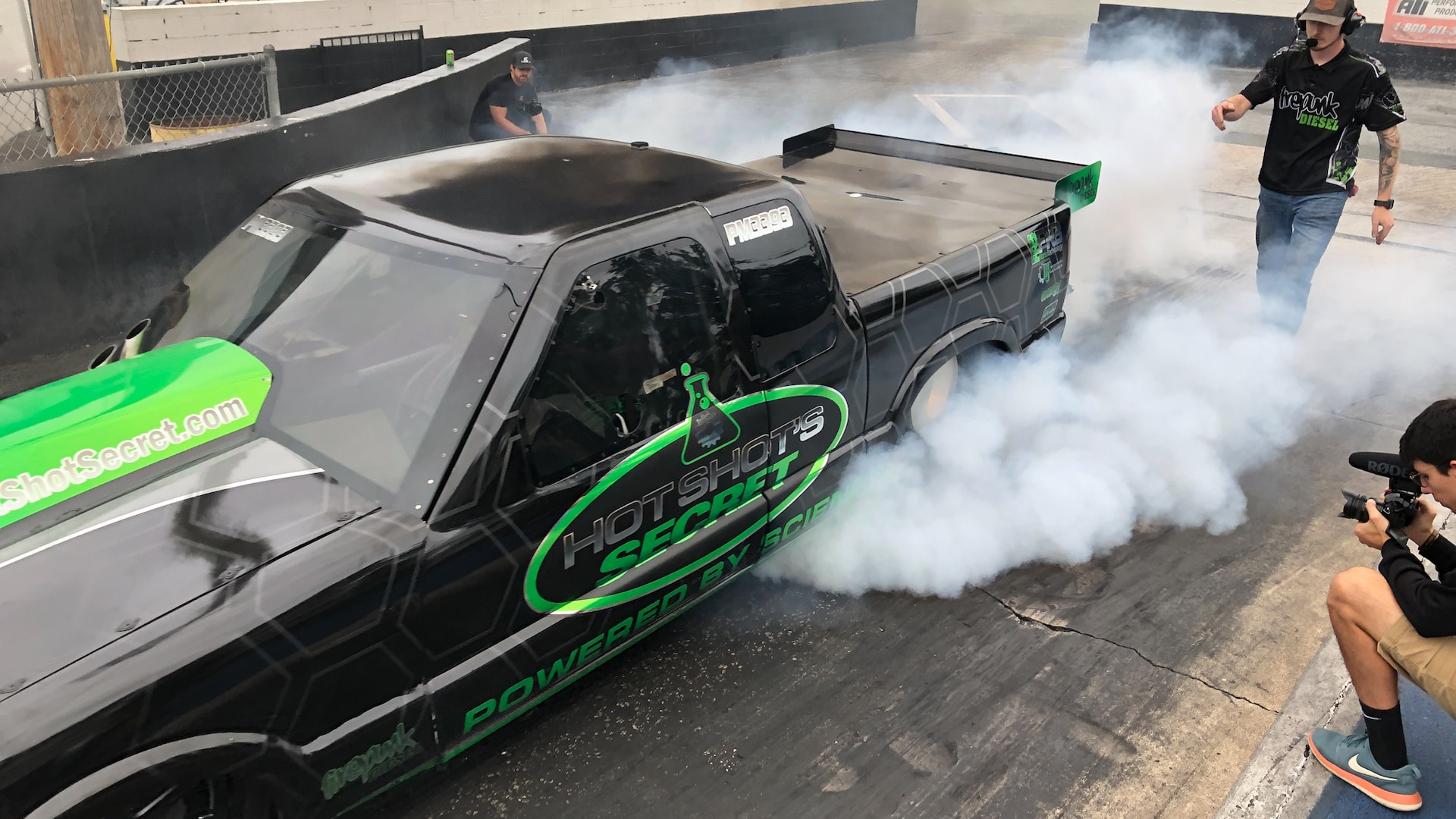 Best Diesel Truck Burnouts at Rudy's Fall Truck Jam