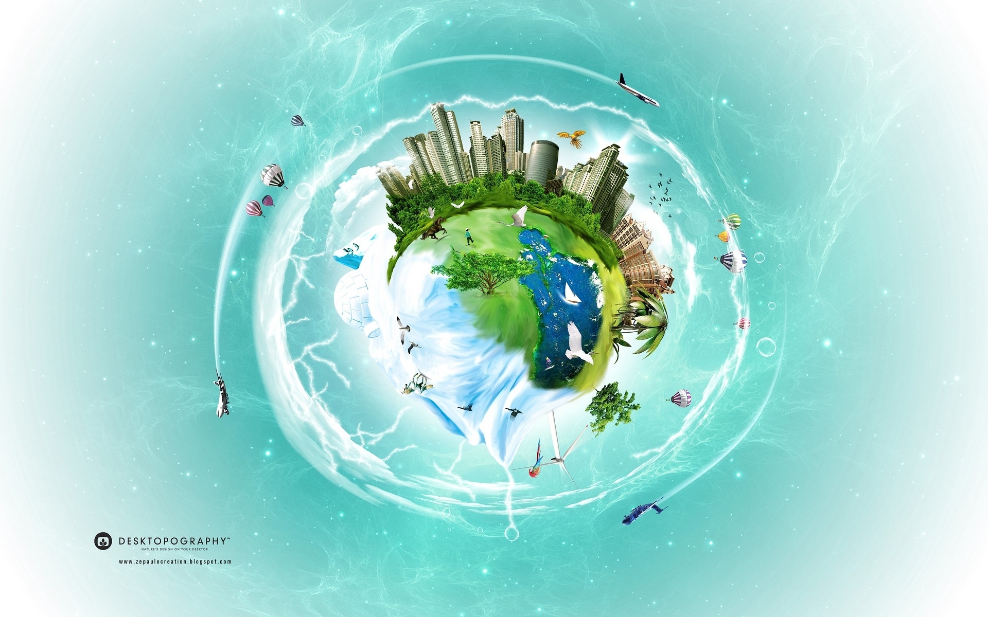 Fantasy Earth wallpaper. Fantasy Earth