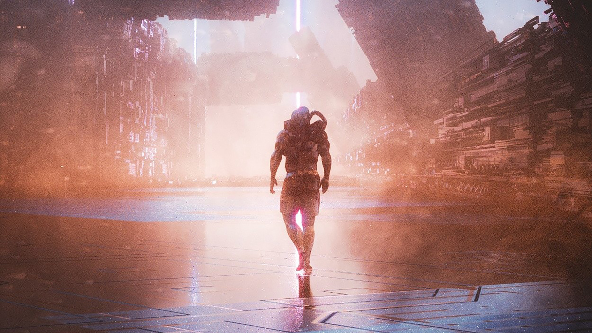 HD desktop wallpaper: Men, Sci Fi, Soldier, Futuristic download free picture