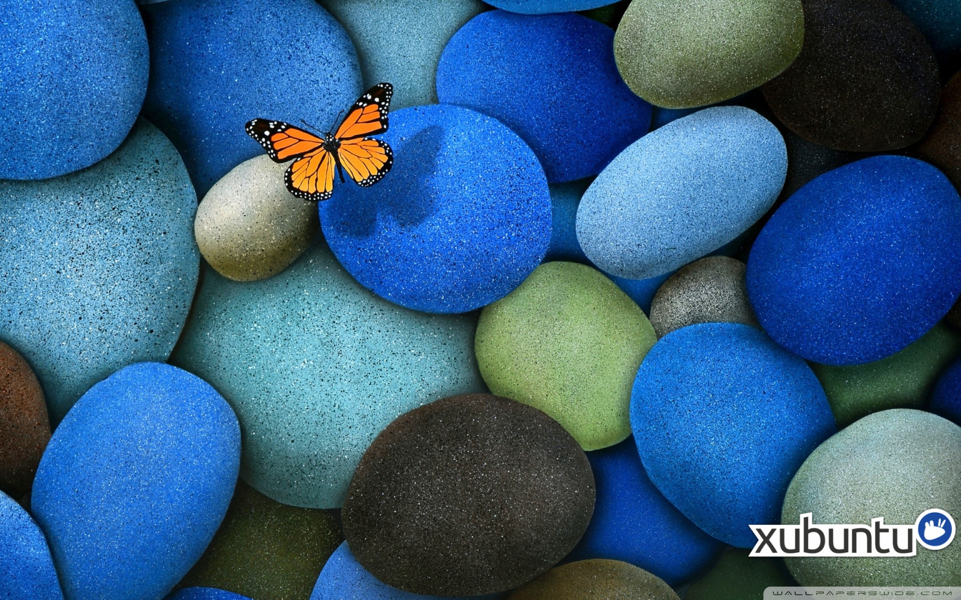 Xubuntu Blue Rock Ultra HD Desktop Background Wallpaper for 4K UHD TV, Widescreen & UltraWide Desktop & Laptop, Tablet