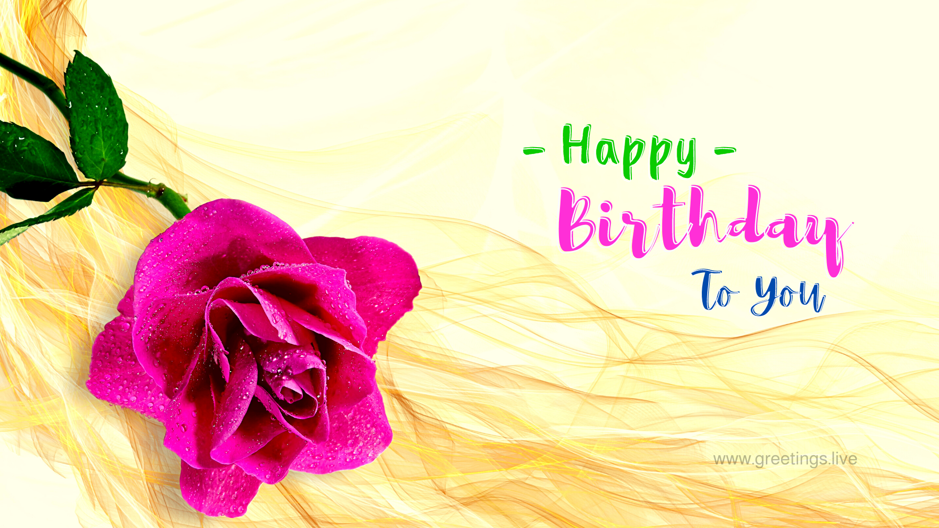 Greetings.Live*Free Daily Greetings Picture Festival GIF Image: Happy Birthday to You wishes greetings image free download