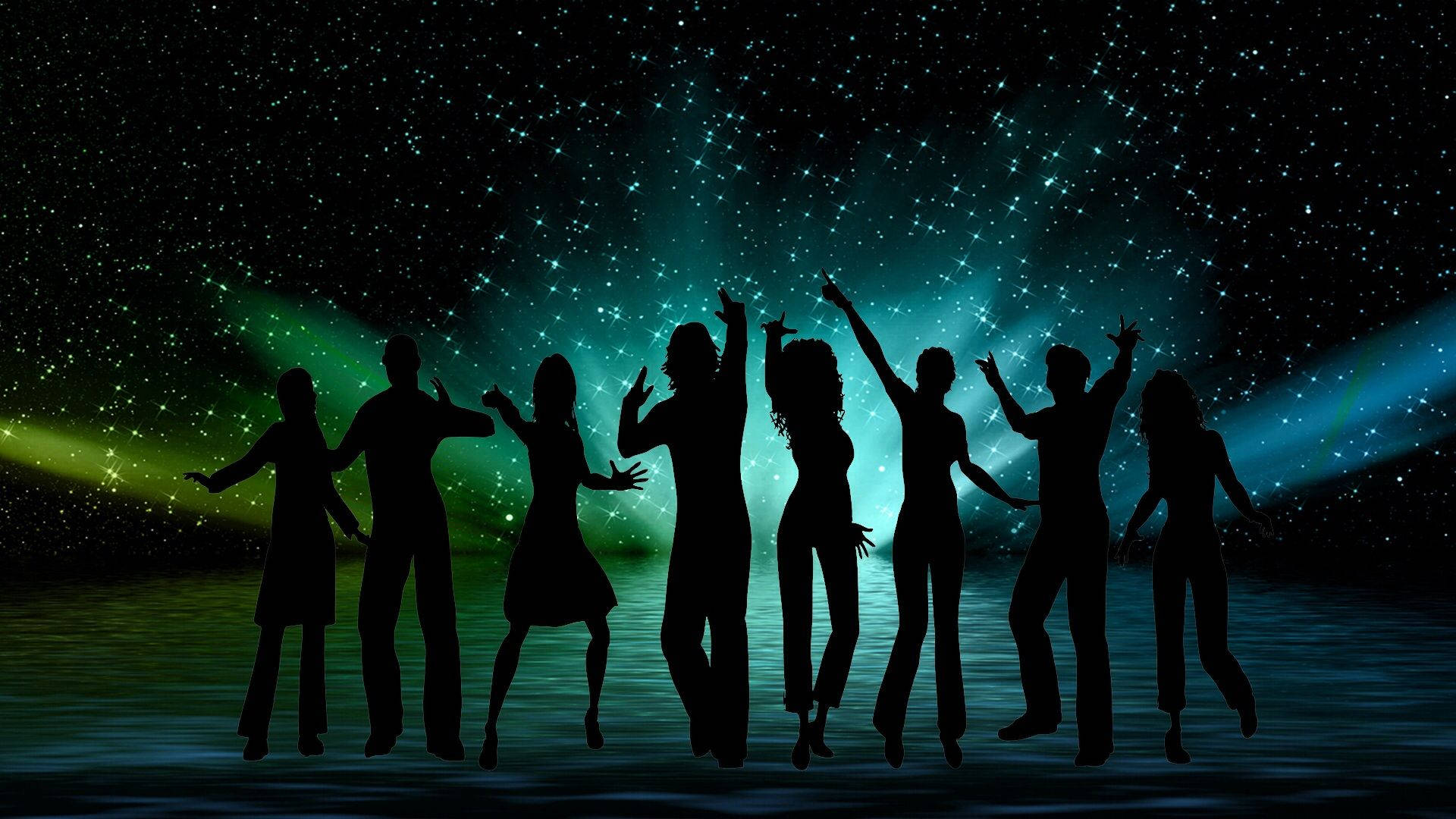 Download Party Poster Of People Wallpaper