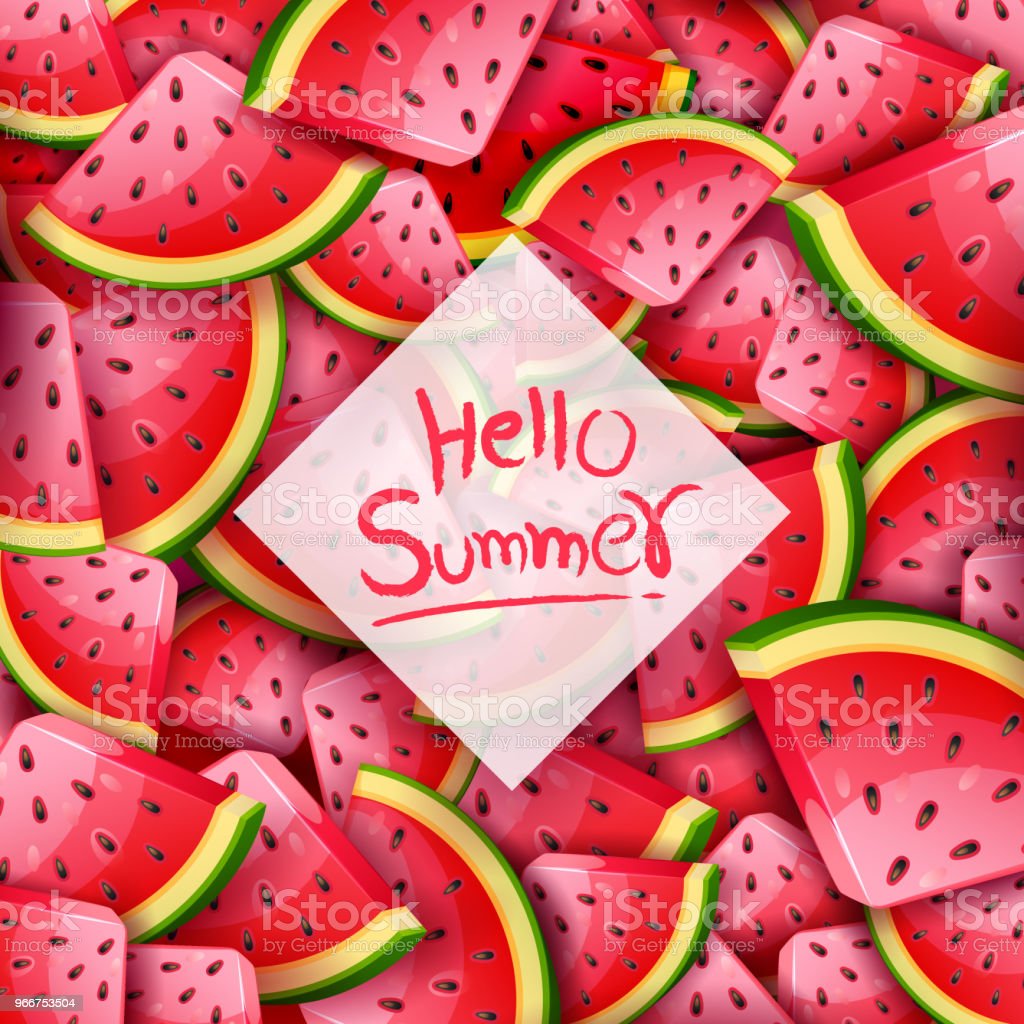 Summer Time Poster Wallpaper For Fun Party Invitation Banner Stock Illustration Image Now