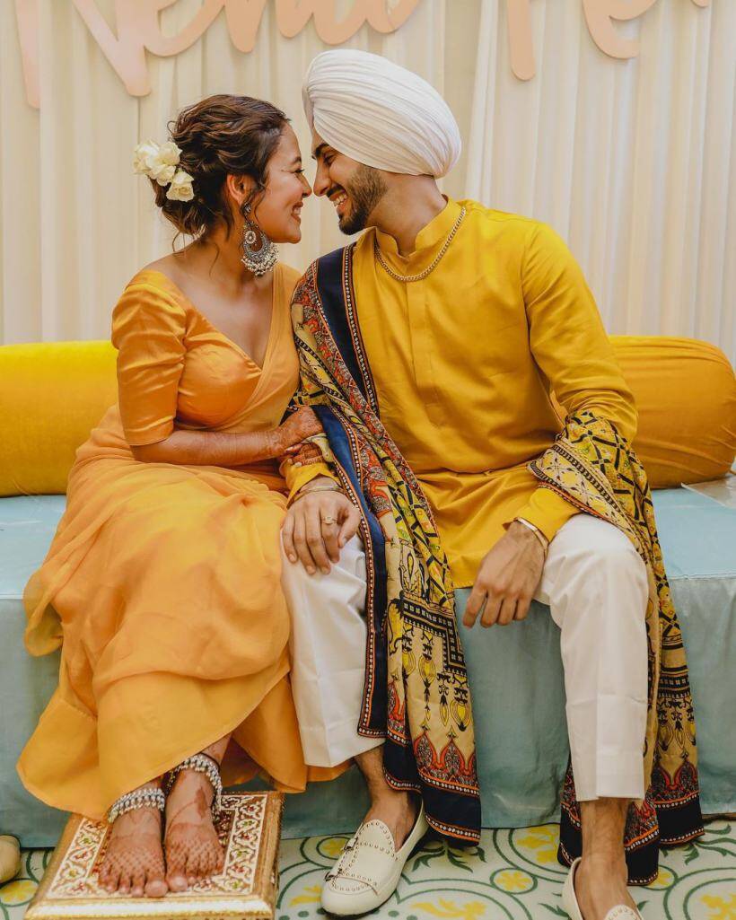 dreamy pics from Neha Kakkar's haldi ceremony. Entertainment Gallery News, The Indian Express