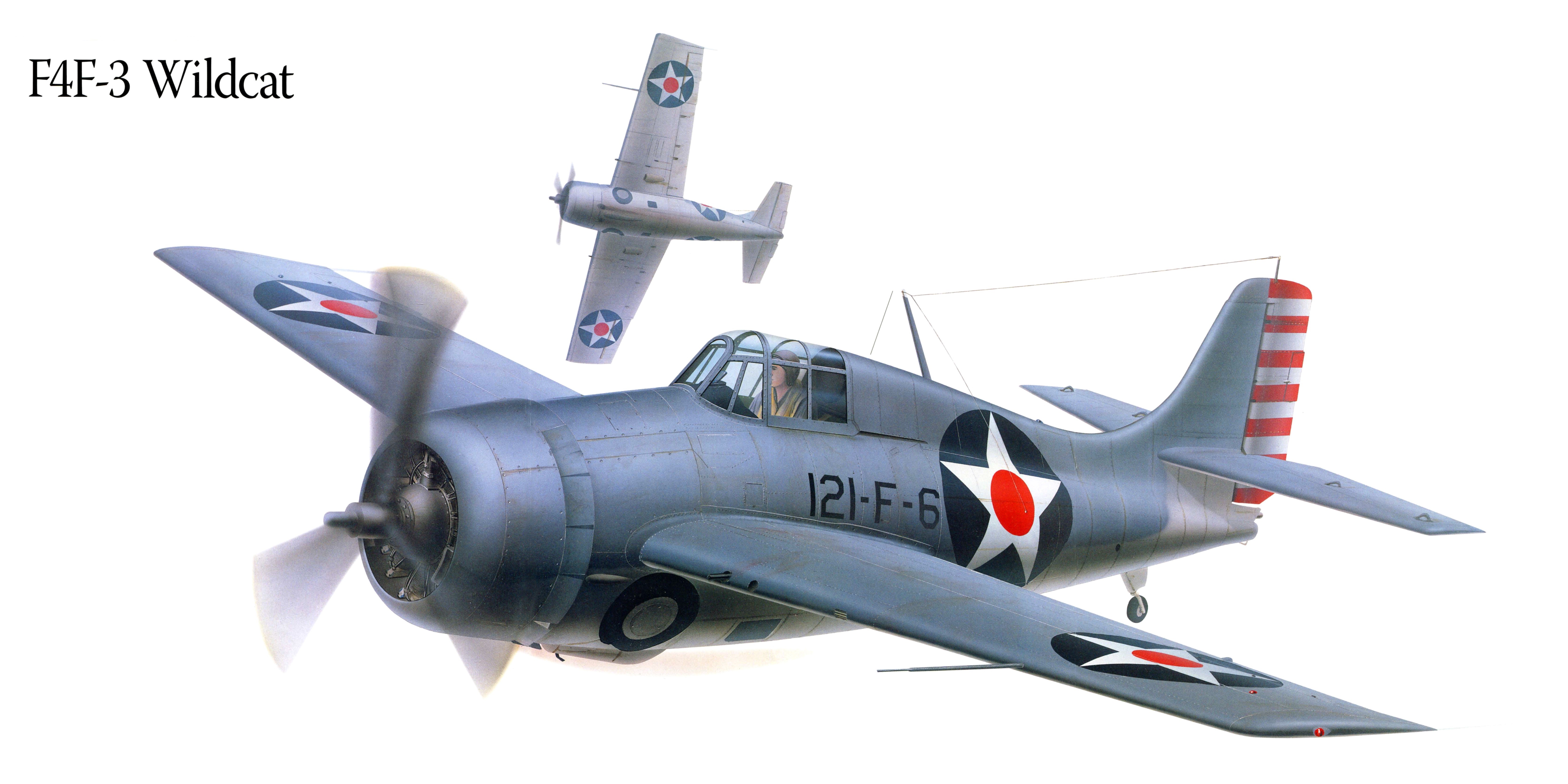 4K, 5K, 6K, F4F 3, Airplane, Painting Art Gallery HD Wallpaper