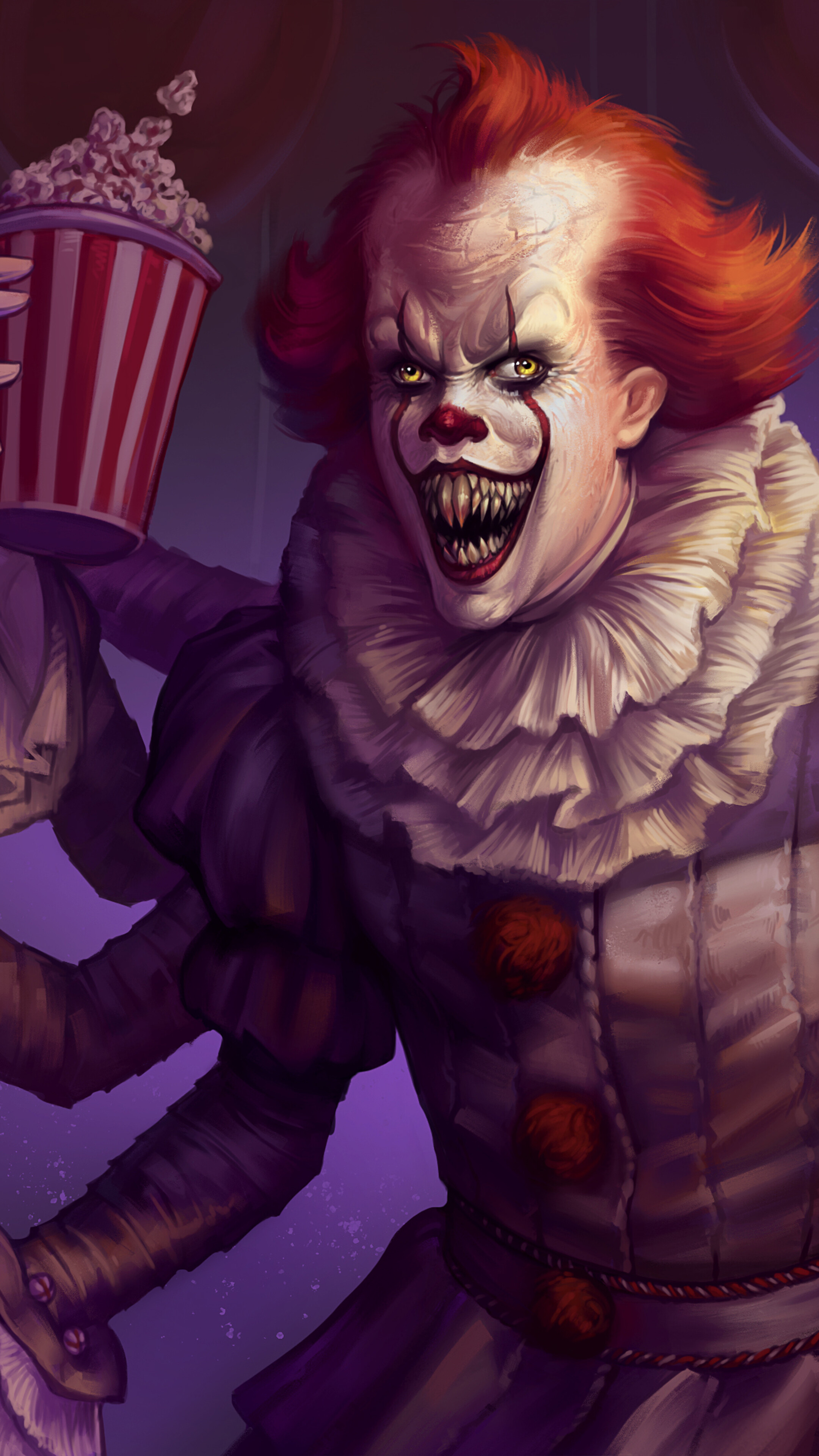 IT Chapter 2, Pennywise, Clown, Scary, 4k Gallery HD Wallpaper