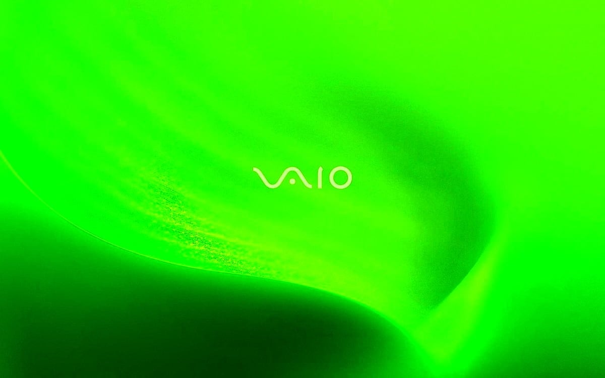 Background Green, Sony Vaio, Yellow. TOP Free Download image