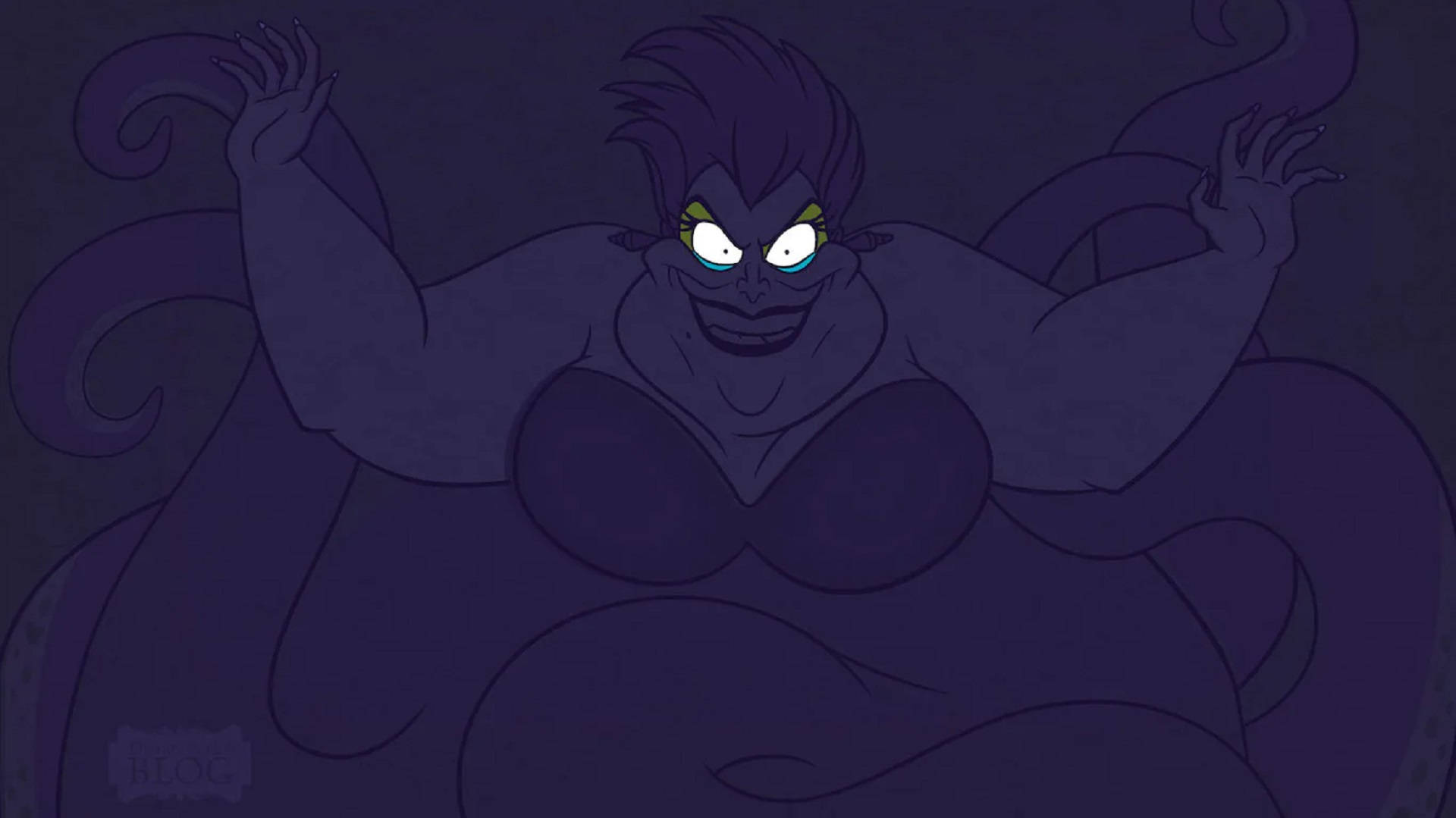 Download Disney Villain Ursula Wallpaper