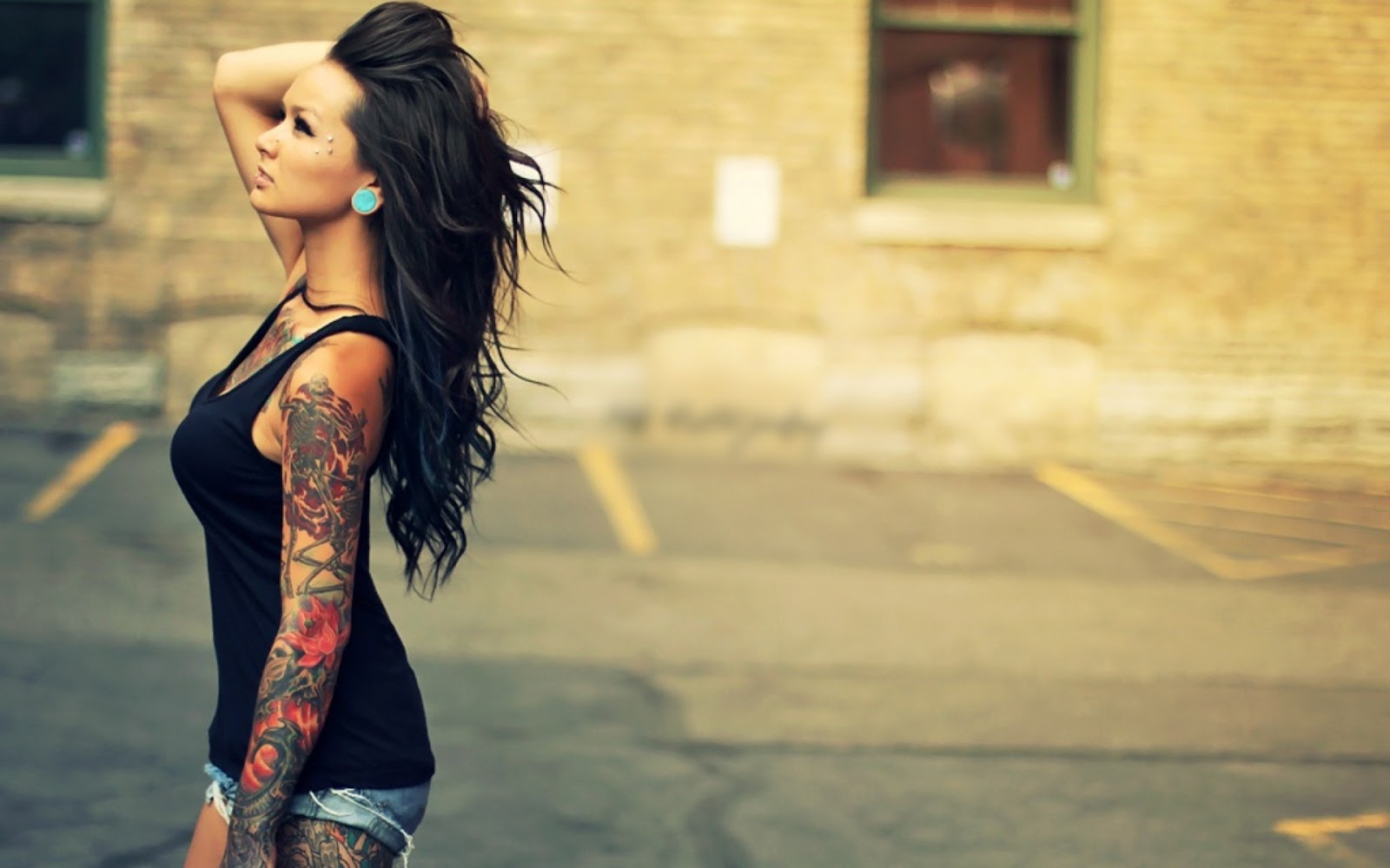 Inked Girls Wallpaper