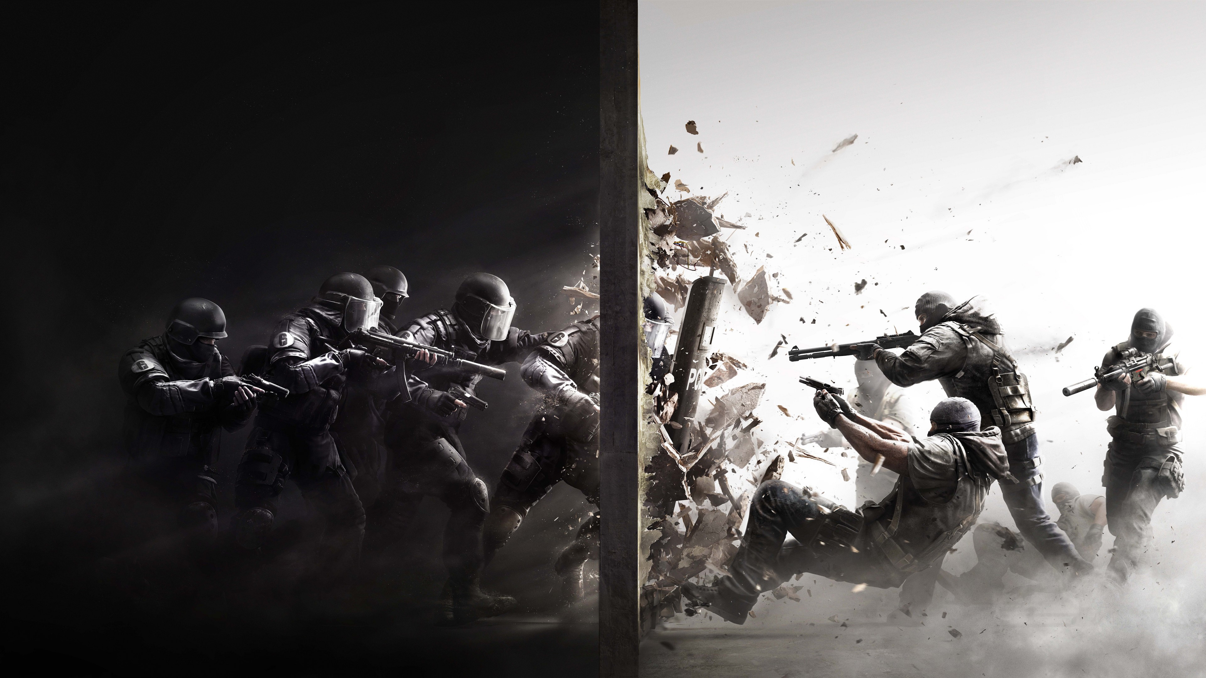 Wallpaper / Rainbow Six: Siege, Best Game, shooter, fps, PS, PS4, Xbox One free download