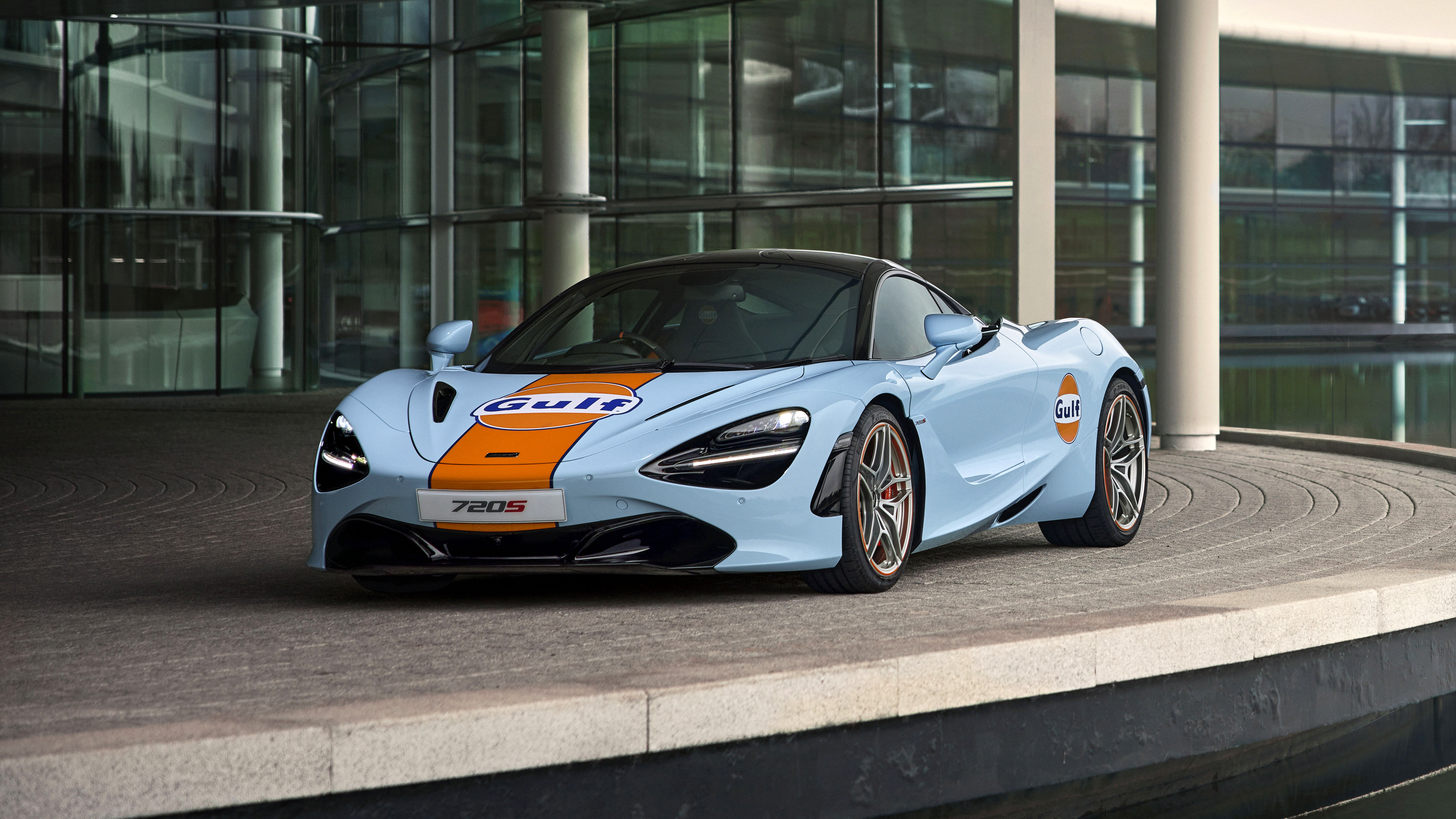 McLaren MSO 720S Coupé Gulf Oil Livery 2021 5K 2 Wallpaper Car Wallpaper