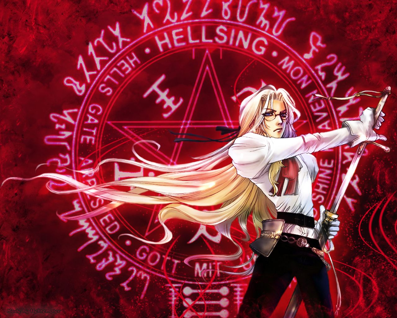 Alucard and Integra - Hellsing & Anime Background Wallpapers on Desktop  Nexus (Image 595952)