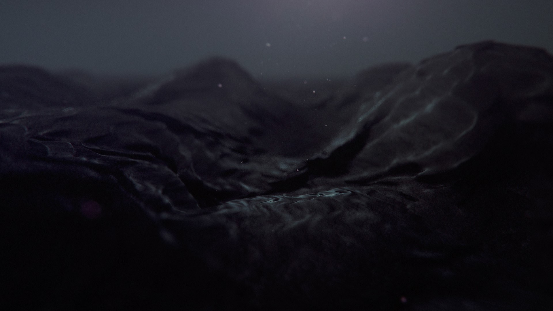 dark, liquid, sea, digital art, black, water, simple Gallery HD Wallpaper